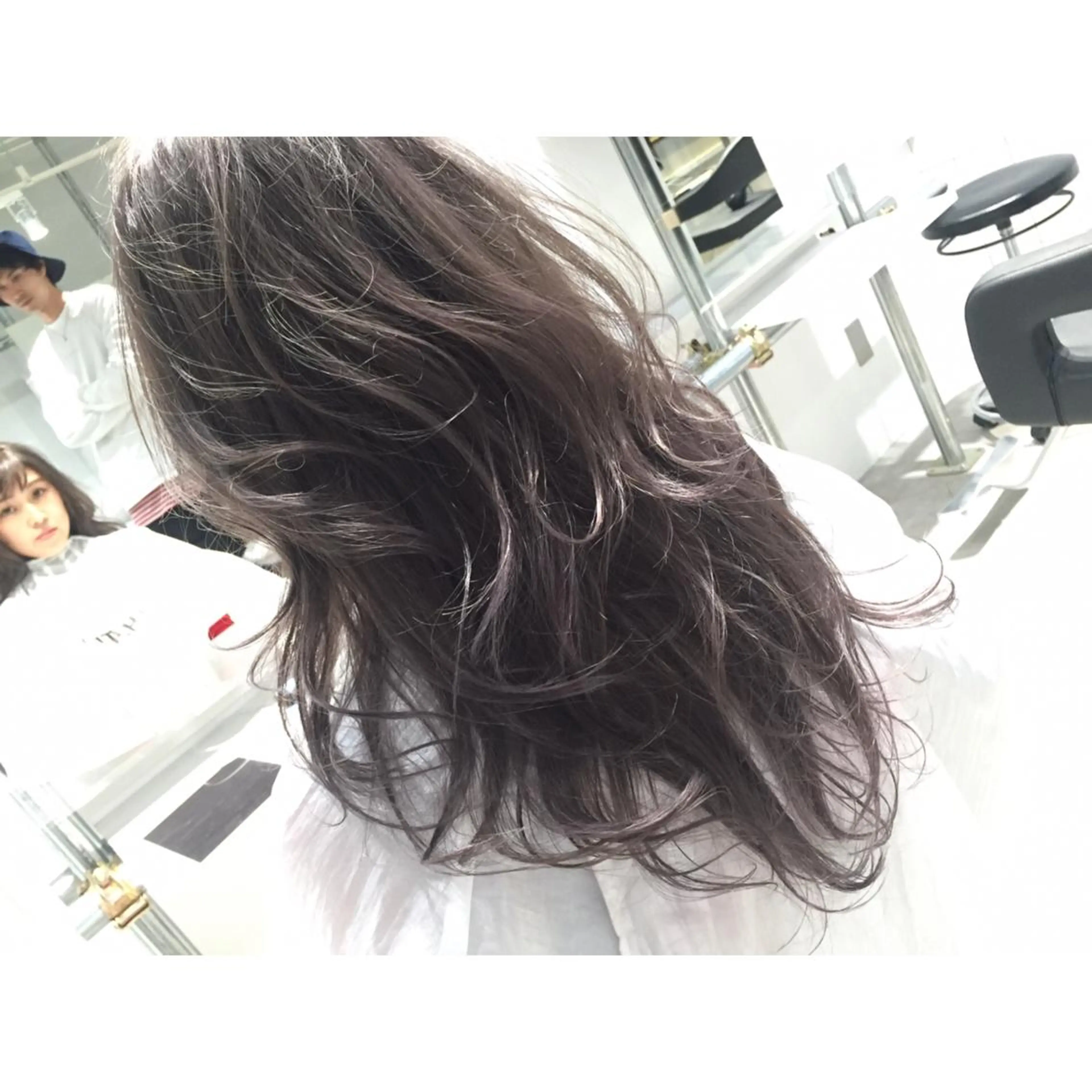 ロング BABY 艶髪暗髪ヘア💖達人のヘアスタイル