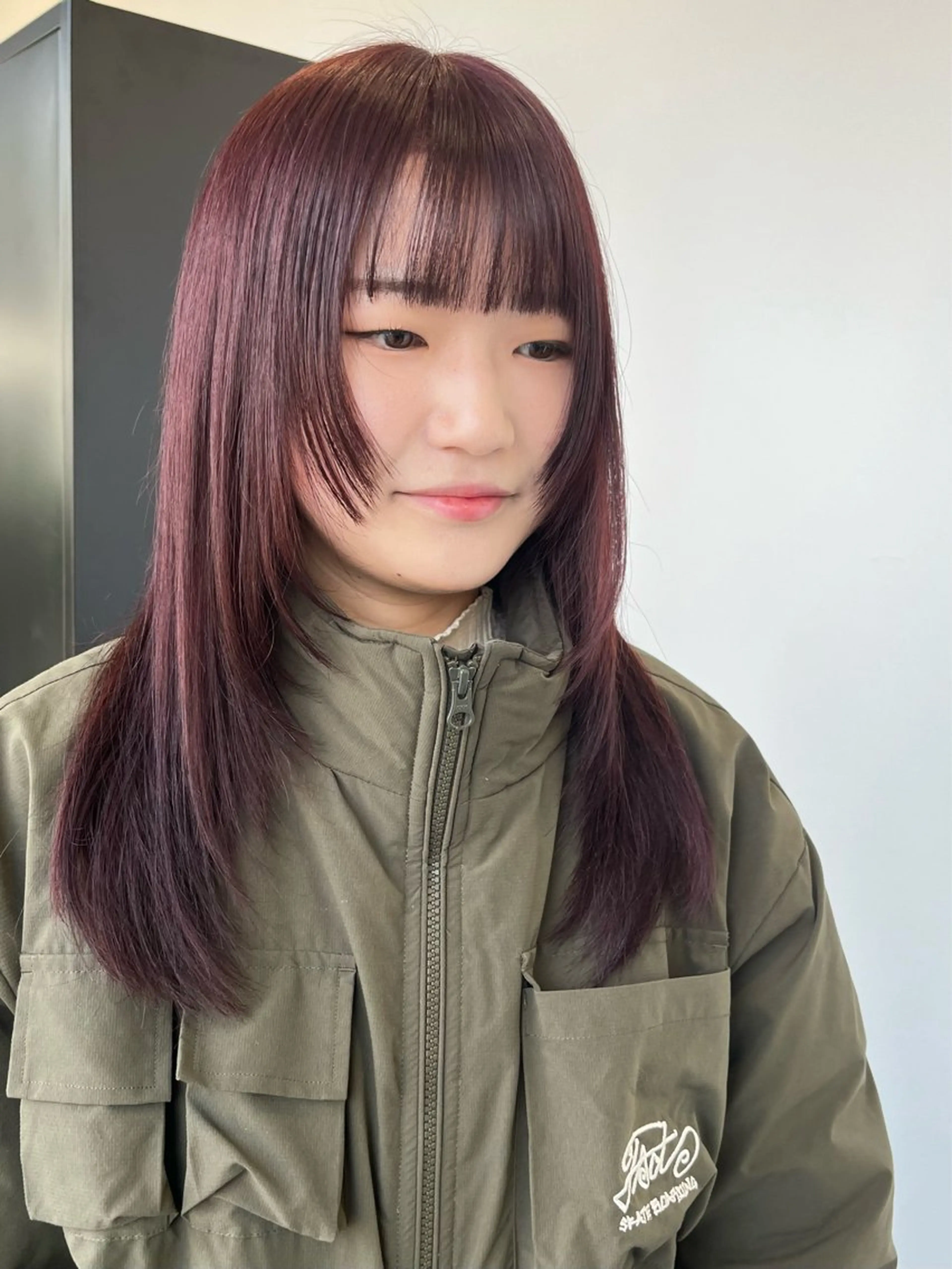 セミロング カラー カット GO TODAY SHAiRE SALON 町田店所属・🫧大森 知夏🫧のヘアスタイル