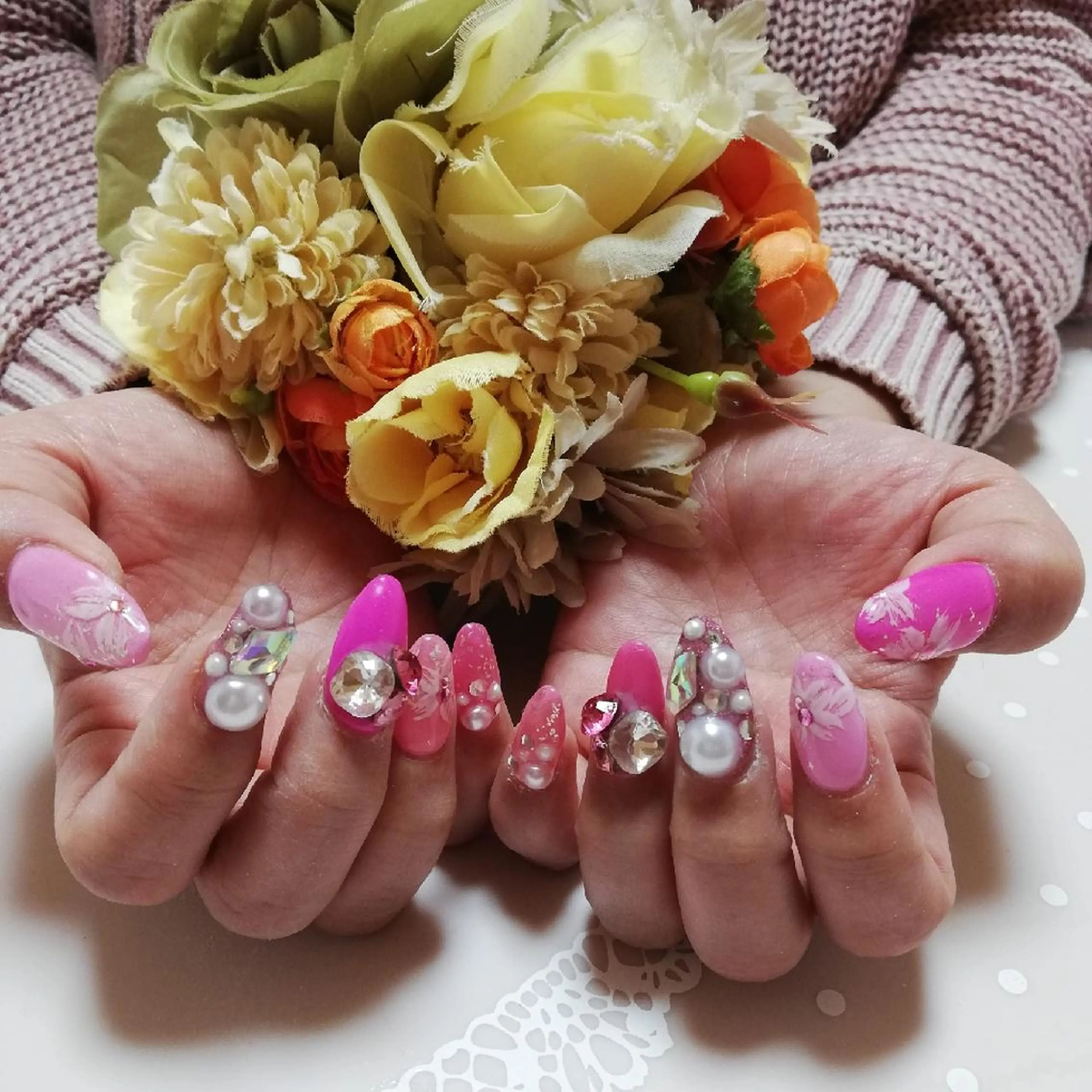 ネイル 桜ネイル ネイル junkoのネイルデザイン