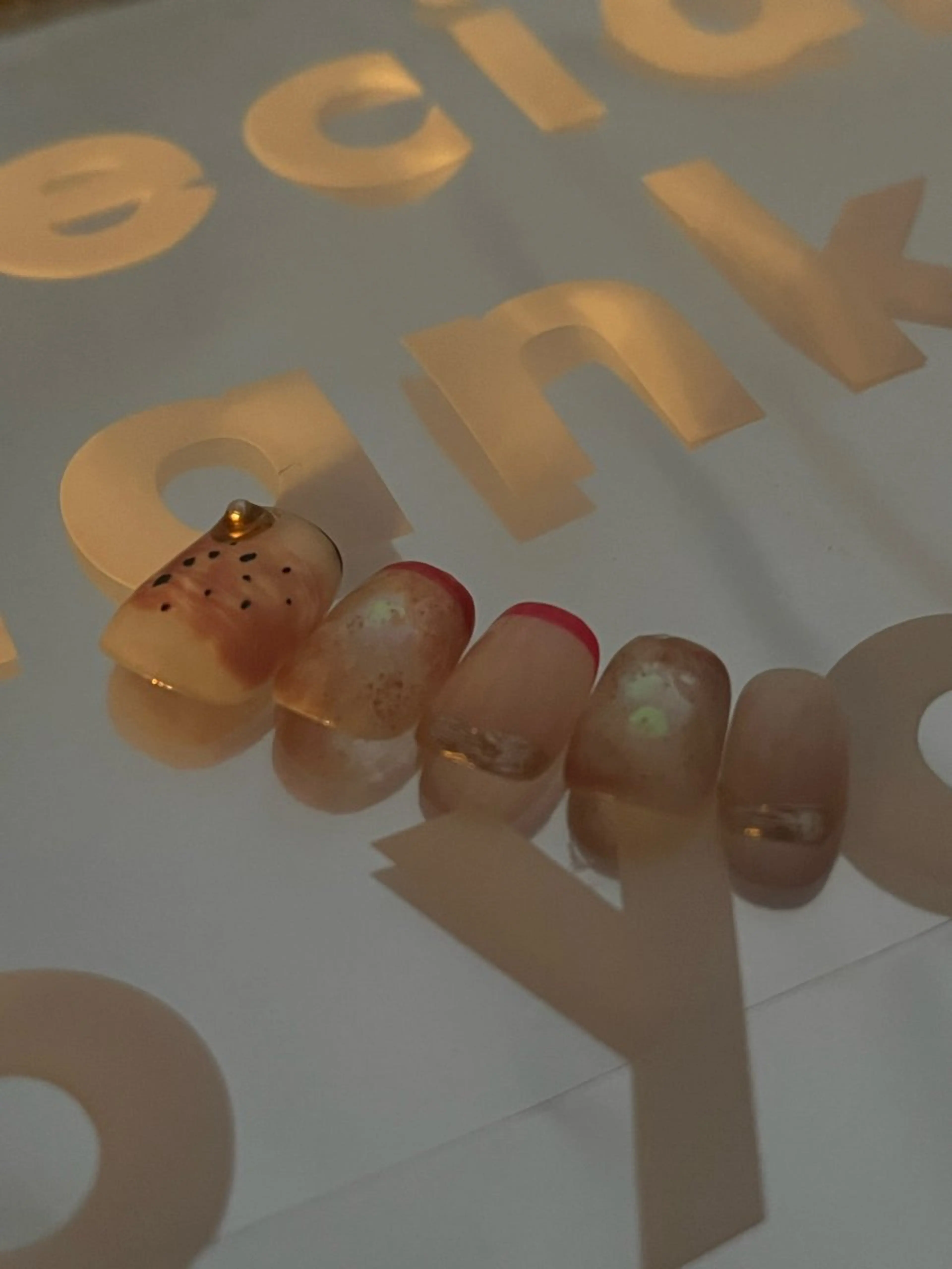 ネイル フレンチネイル ピンク ハンドネイル GARDEN GELのネイルデザイン