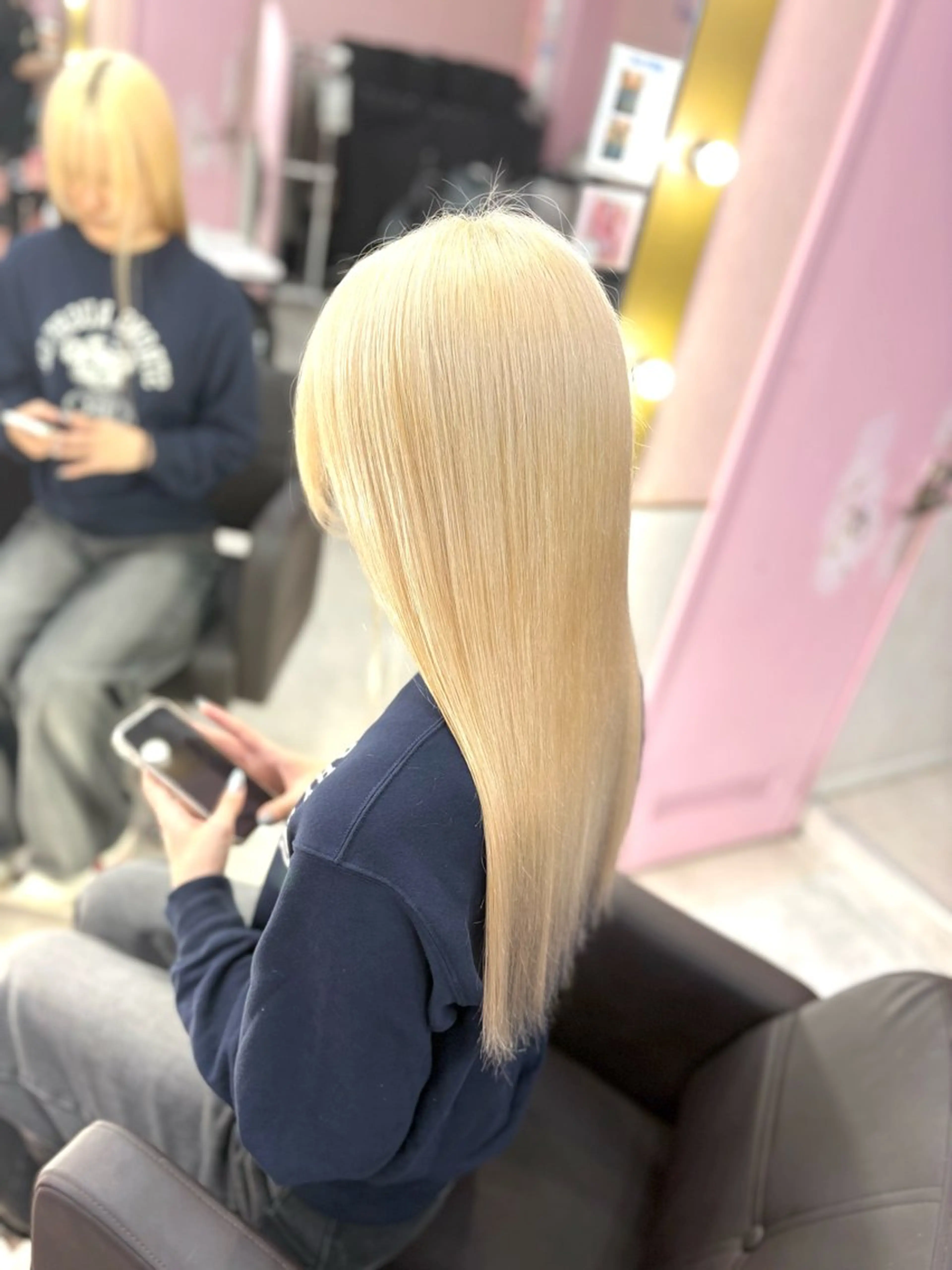 ロング カラー 甘ふわgirly🎀 ハイトーン🤍Ramのヘアスタイル