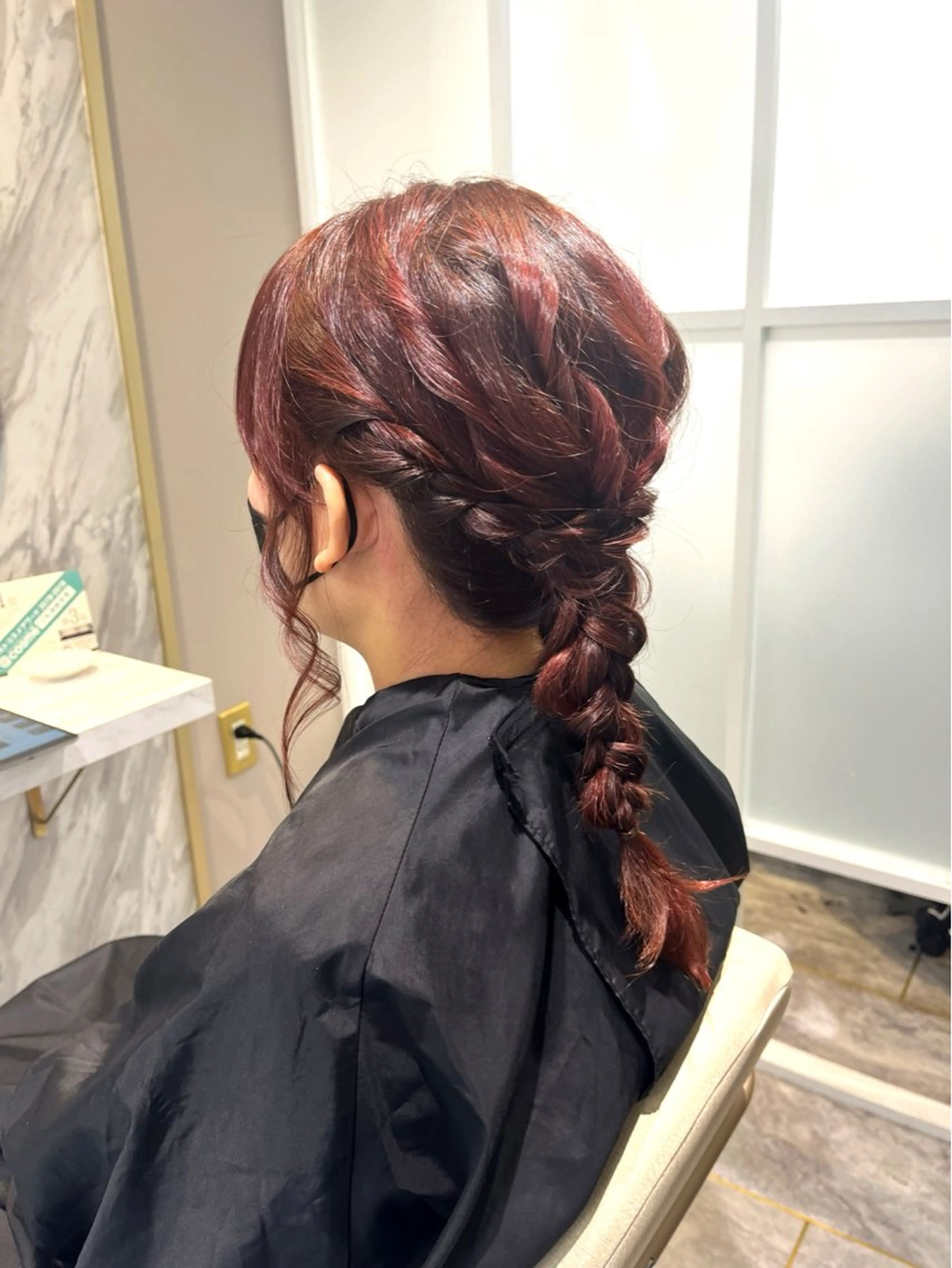 ミディアム 🩵tocca yui🩵のヘアスタイル