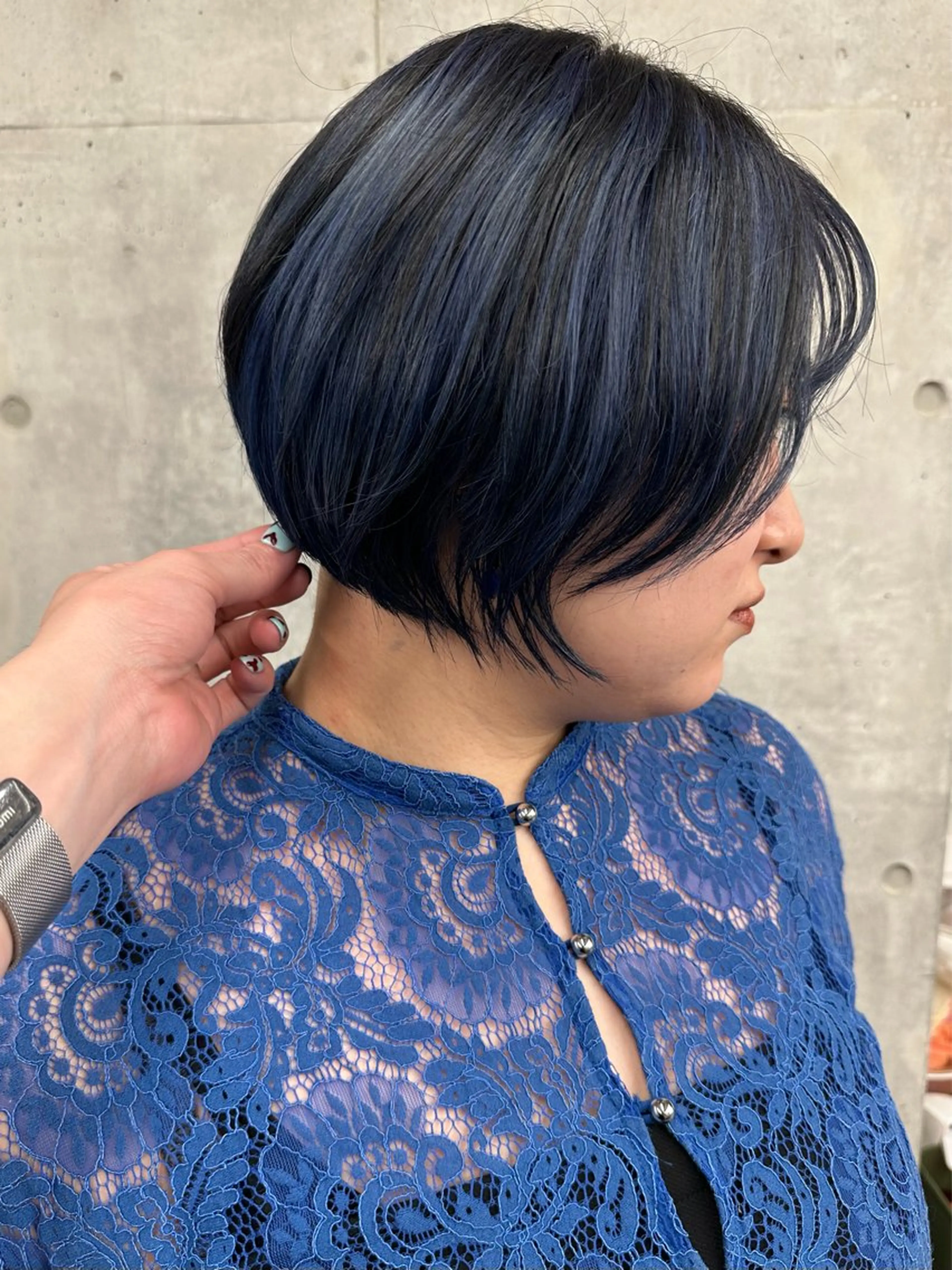 ミディアム ショートボブ ミディアムパーマ ボブ 縮毛矯正 カット ヘッドスパ 小顔ボブ/お悩み解決 /ボブパーマ/とういのヘアスタイル