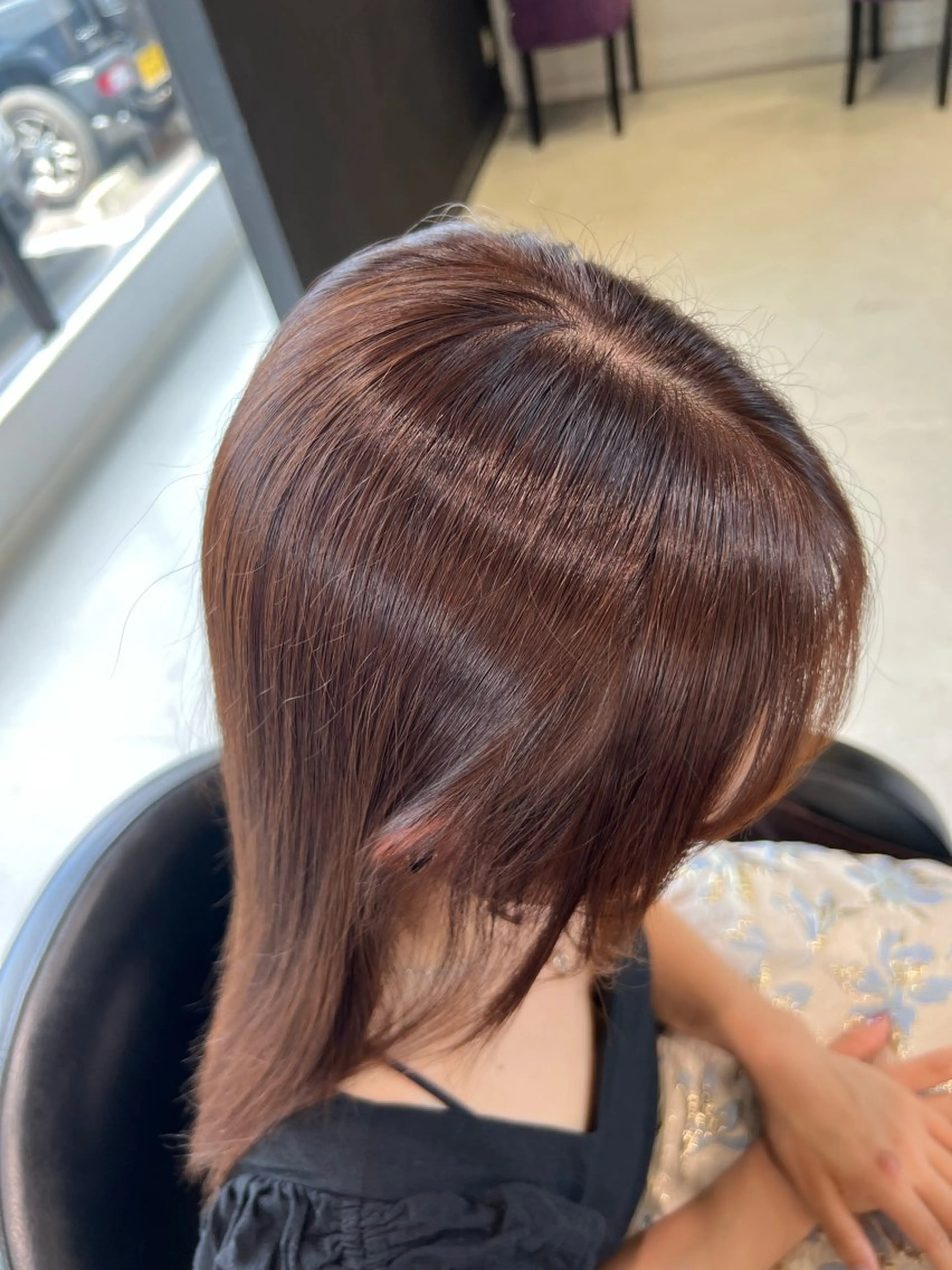 カラー 艶カラー/マツエク /似合わせ🤍ななえのヘアスタイル