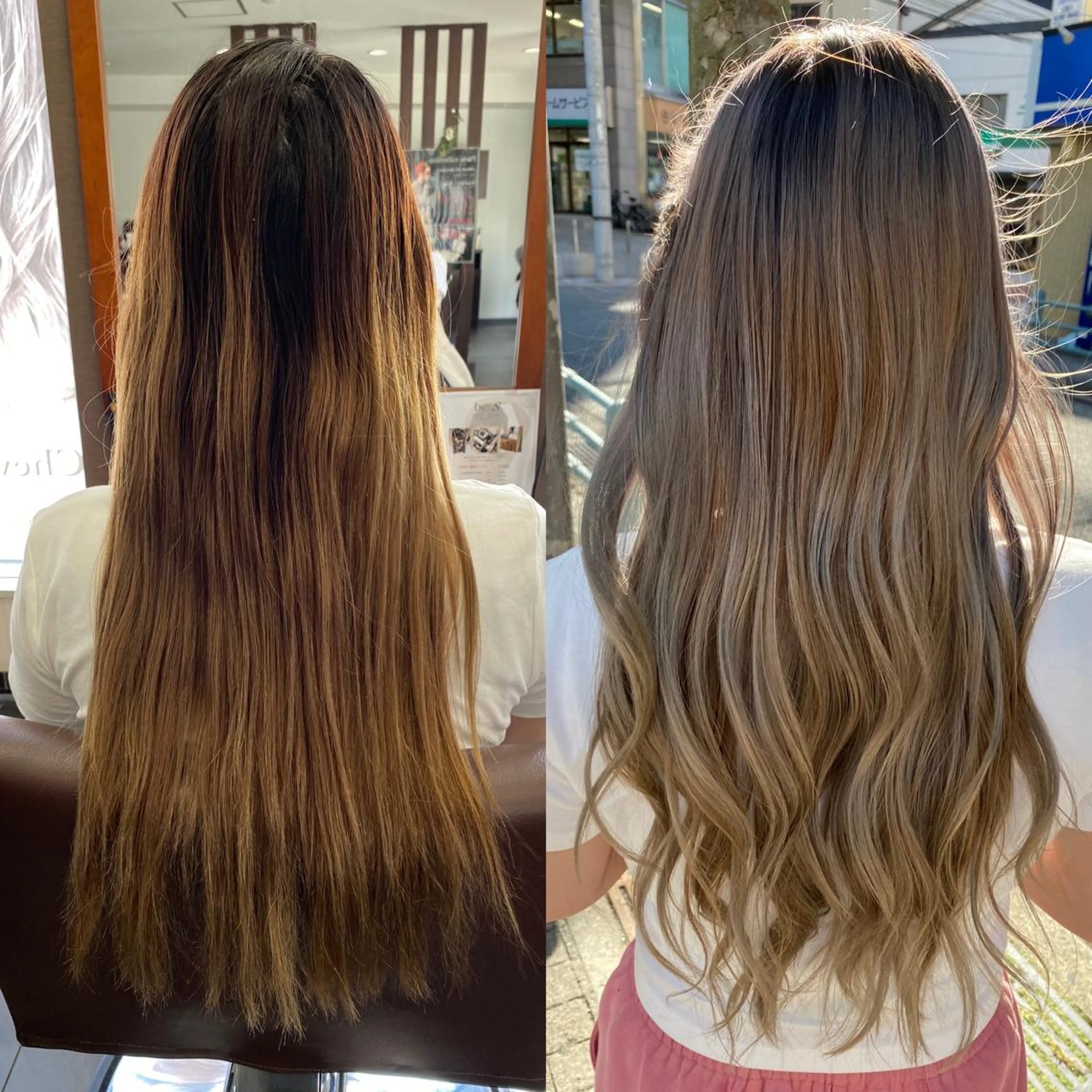 ロング hair make huit8所属・ハイライト&ブリーチ 💇🏼‍♀MAHOのヘアスタイル