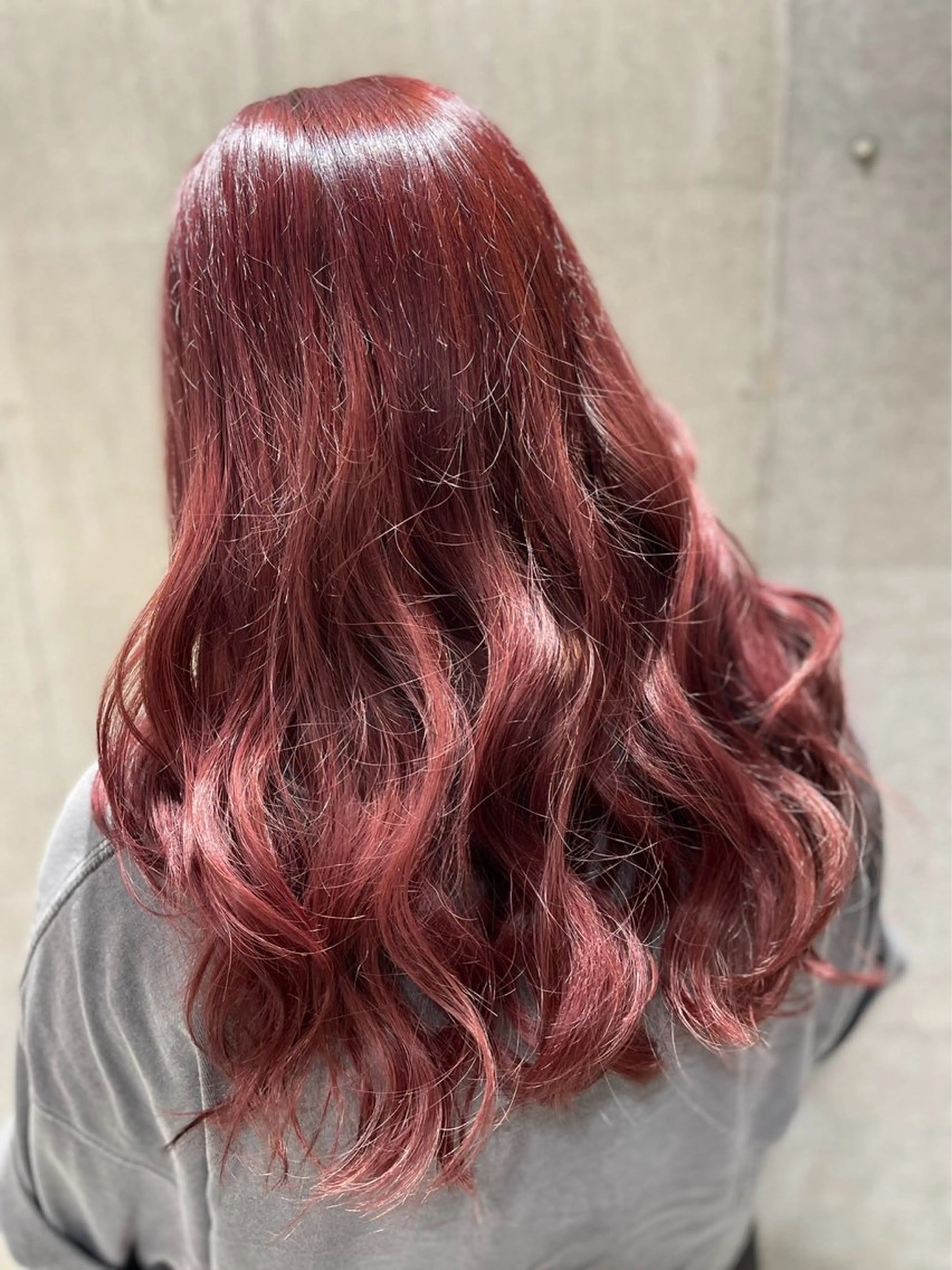 ロング ヘアカラー 白髪ぼかしデザイン ハイライト/宮本純登のヘアスタイル