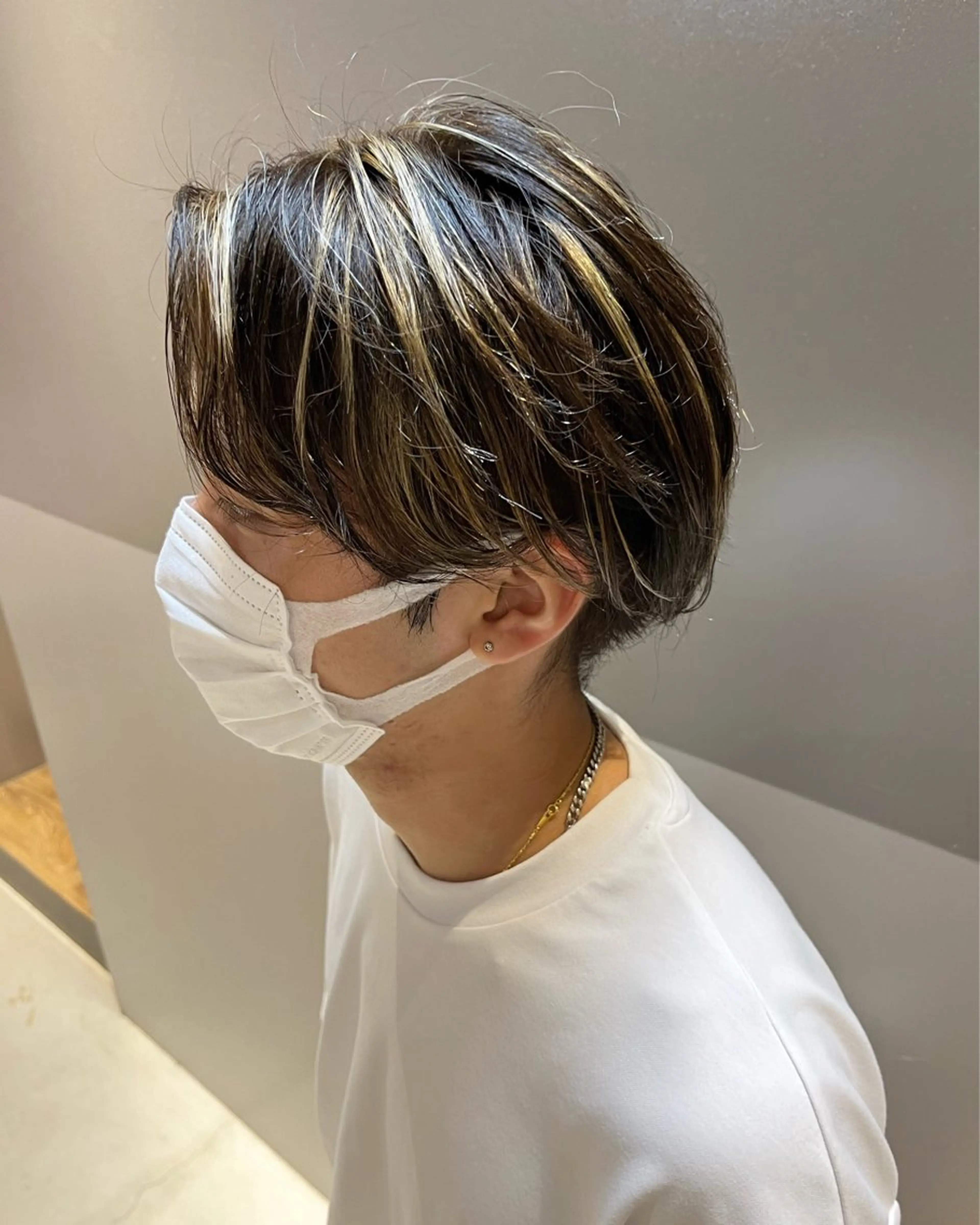 カラー 石塚 健汰のヘアスタイル