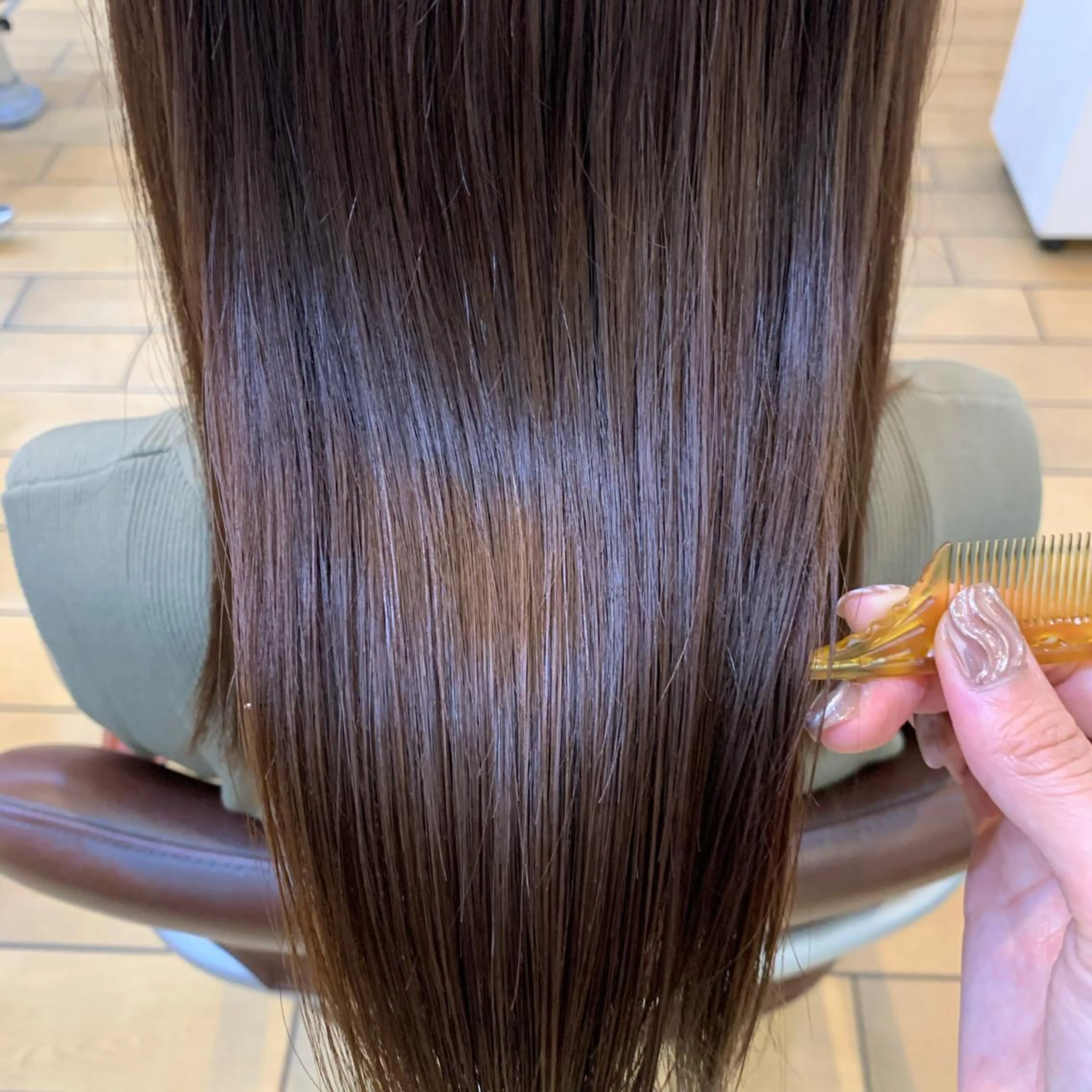 ロング くせ毛 髪質改善 平野葵🎀 hair/nailのネイルデザイン