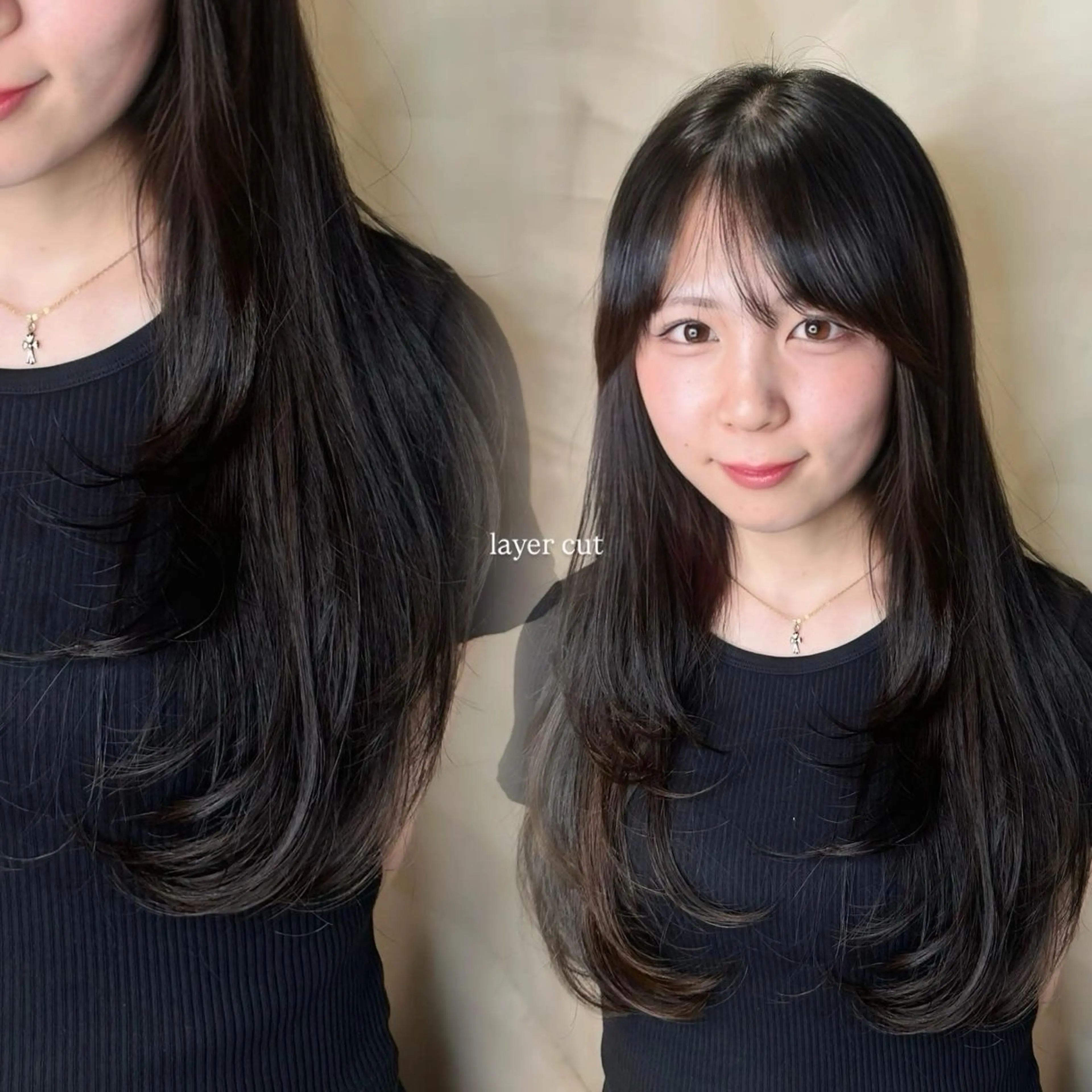 【特別価格】レイヤーカットor毛先カット＋Aujuaトリートメントの写真