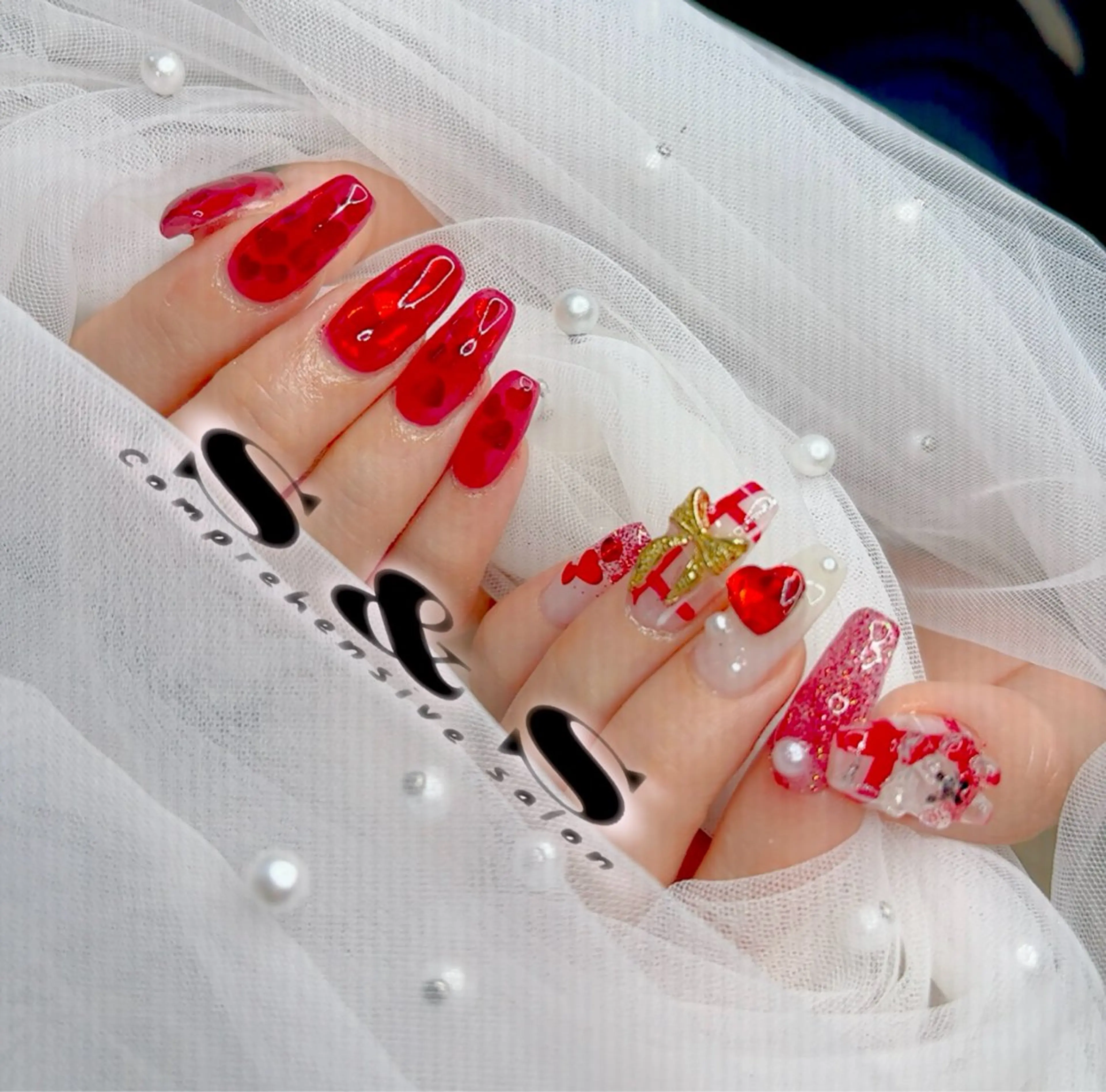 ネイル 長さ出し メンズネイル 持ち込み S&S 村田小百合のネイルデザイン