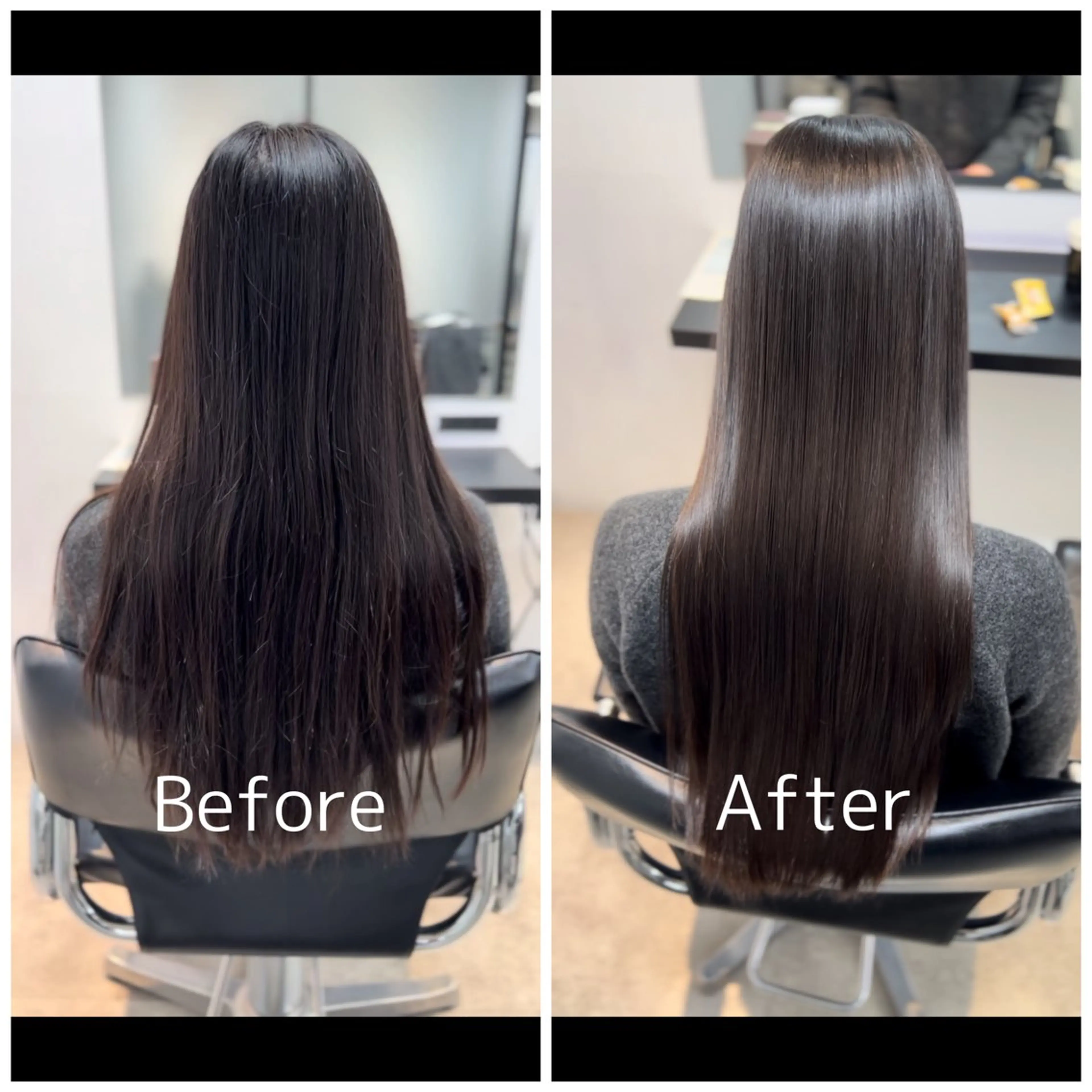 🪞【ダメージを徹底ケア】🪞『カット➕プレミアムケアカラー🔴➕最高級髪質改善トリートメント』✨の写真