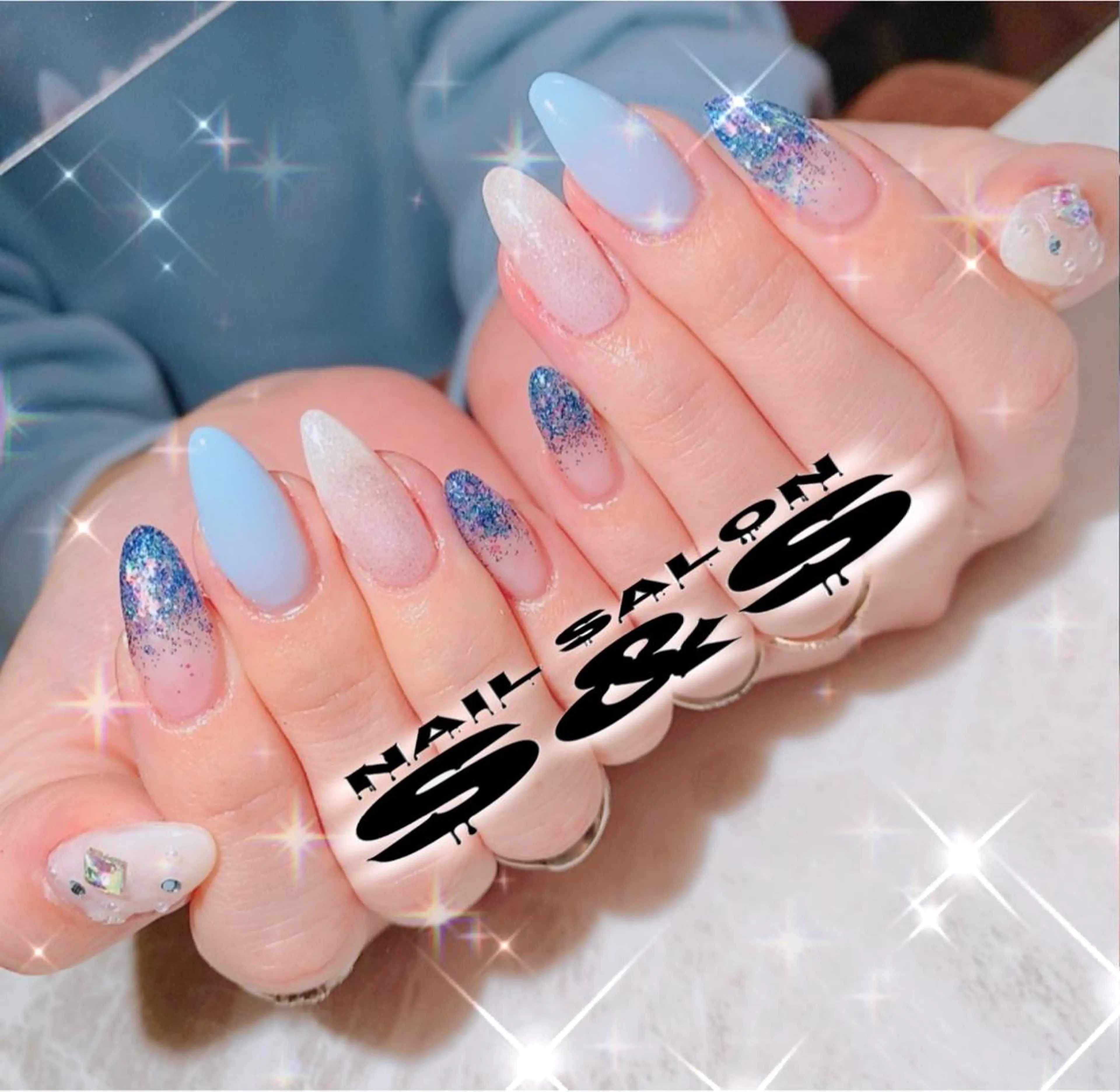 ネイル 長さ出し メンズネイル 持ち込み スカルプネイル S&S 村田小百合のネイルデザイン