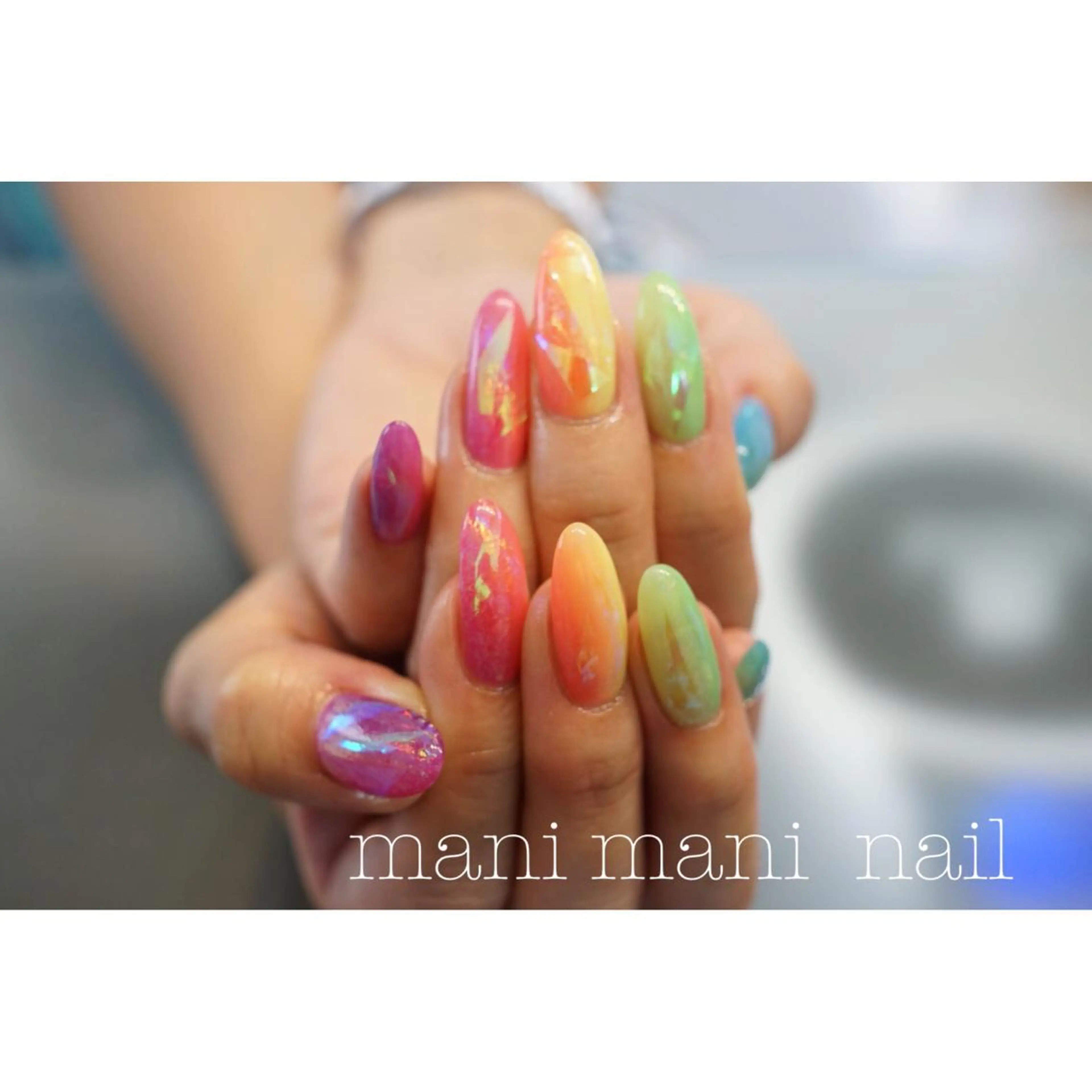 ネイル ハンドネイル mani-mani erikaのネイルデザイン