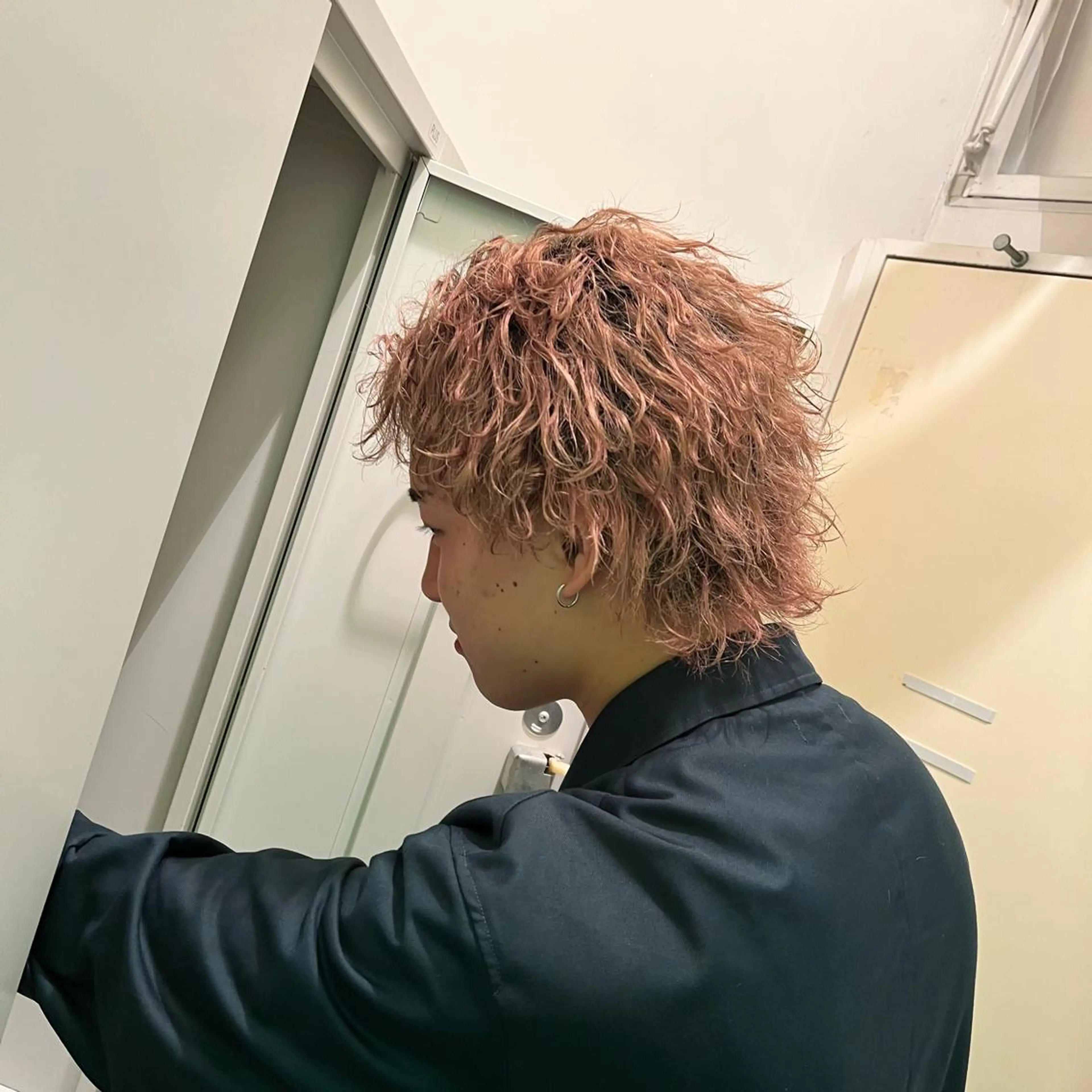 ショート カラー パーマ ヘアアレンジ メンズ キッズ メンズ特化 美容師かずまのヘアスタイル