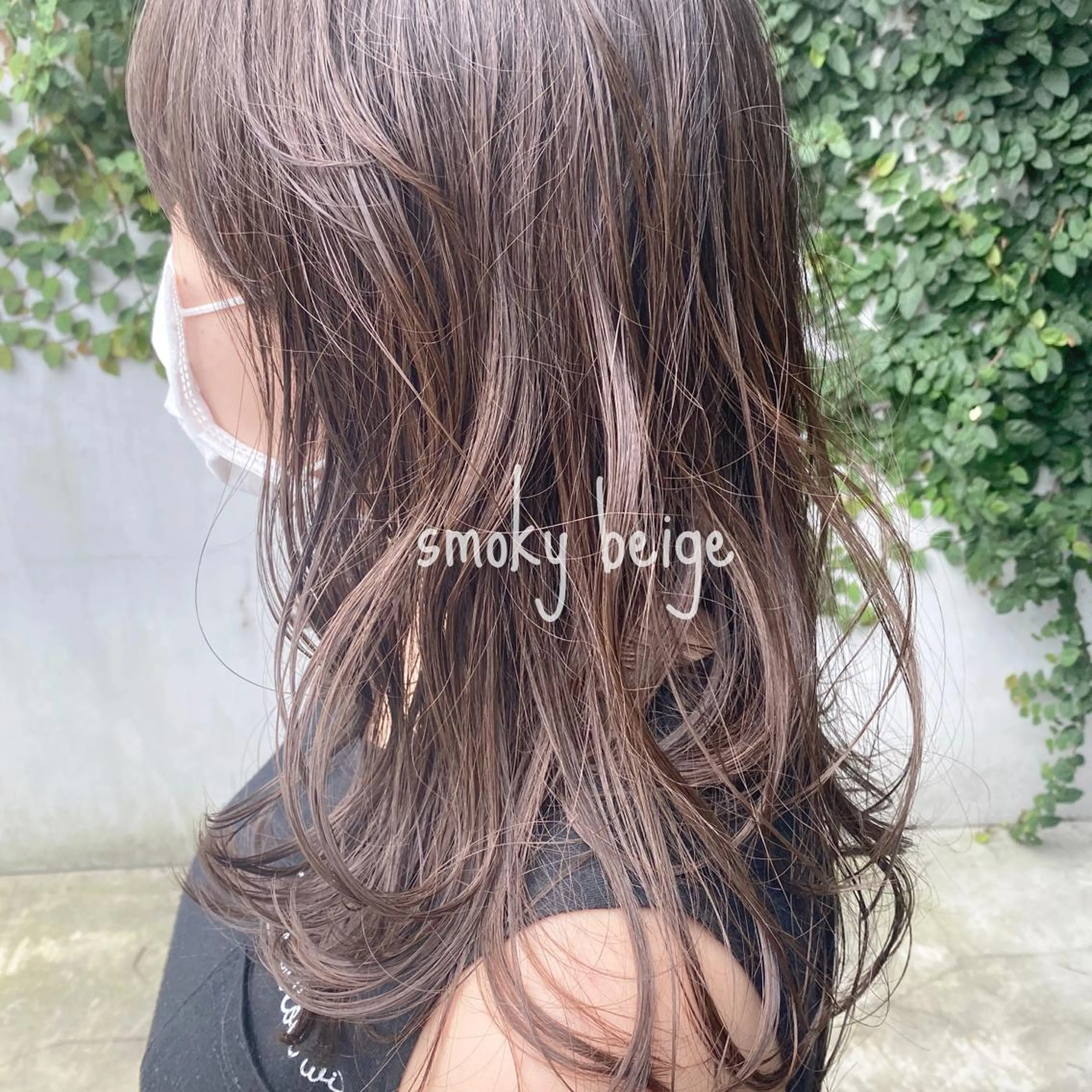 セミロング カラー ヘアアレンジ カット ヘアカラー トリートメント ヘアセット ブリーチなしで透明感 艶カラー【Ryo】のヘアスタイル