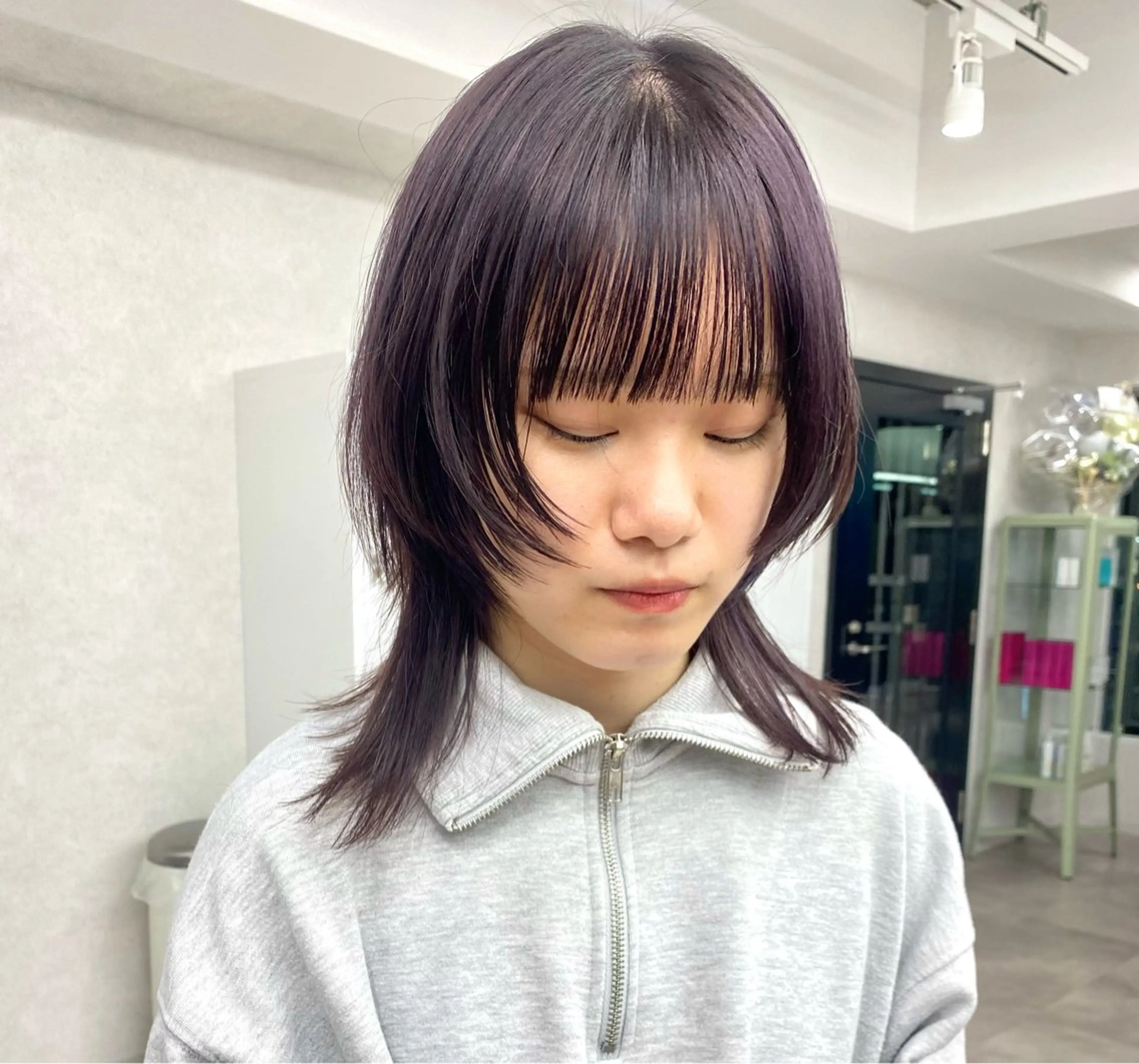 本田 愛実 (ホンダアミ)のヘアスタイル