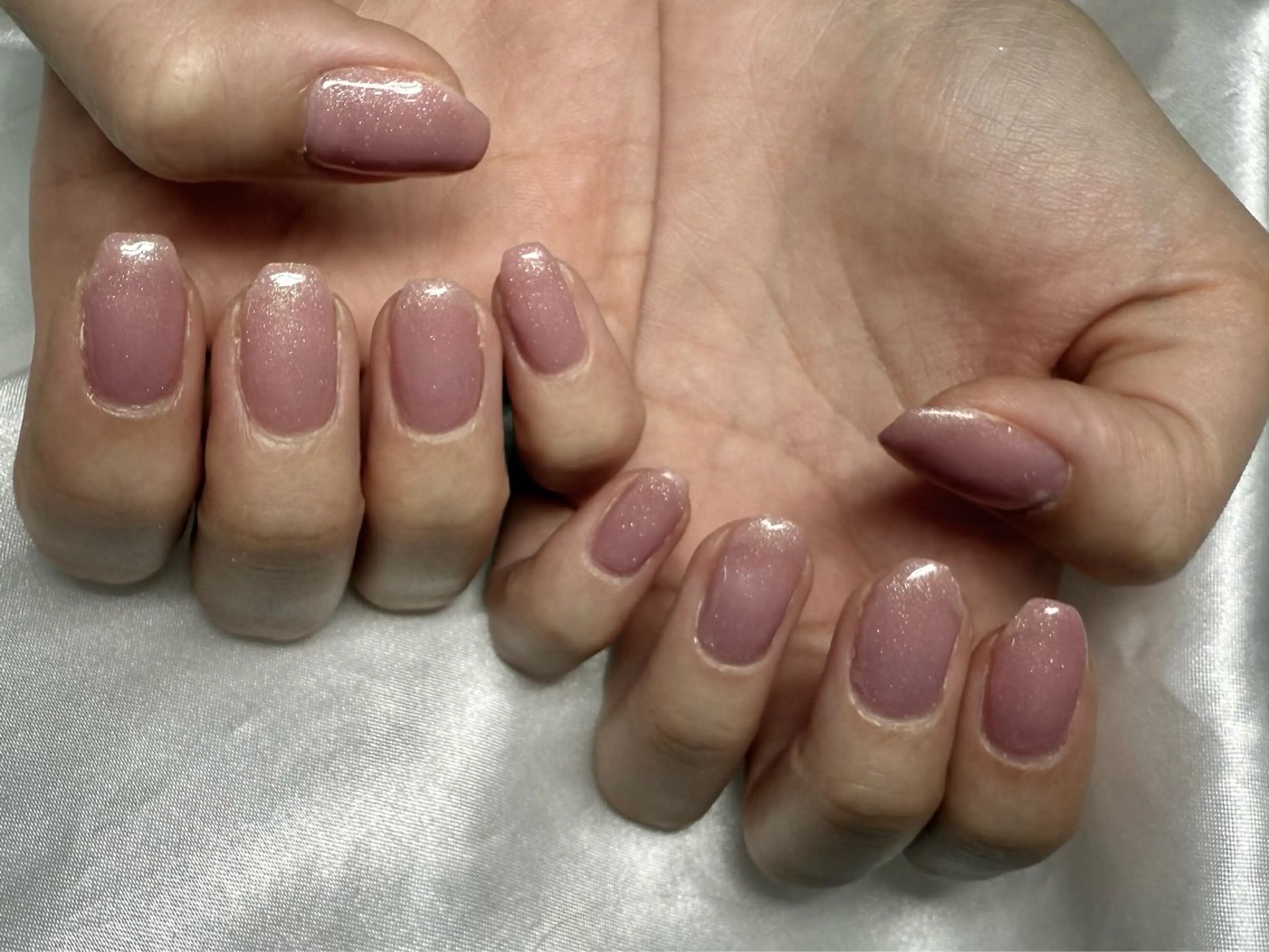 ネイル オフィスネイル ワンカラーネイル Mネイル 伏見店所属・Yuki Mネイル 伏見店のネイルデザイン