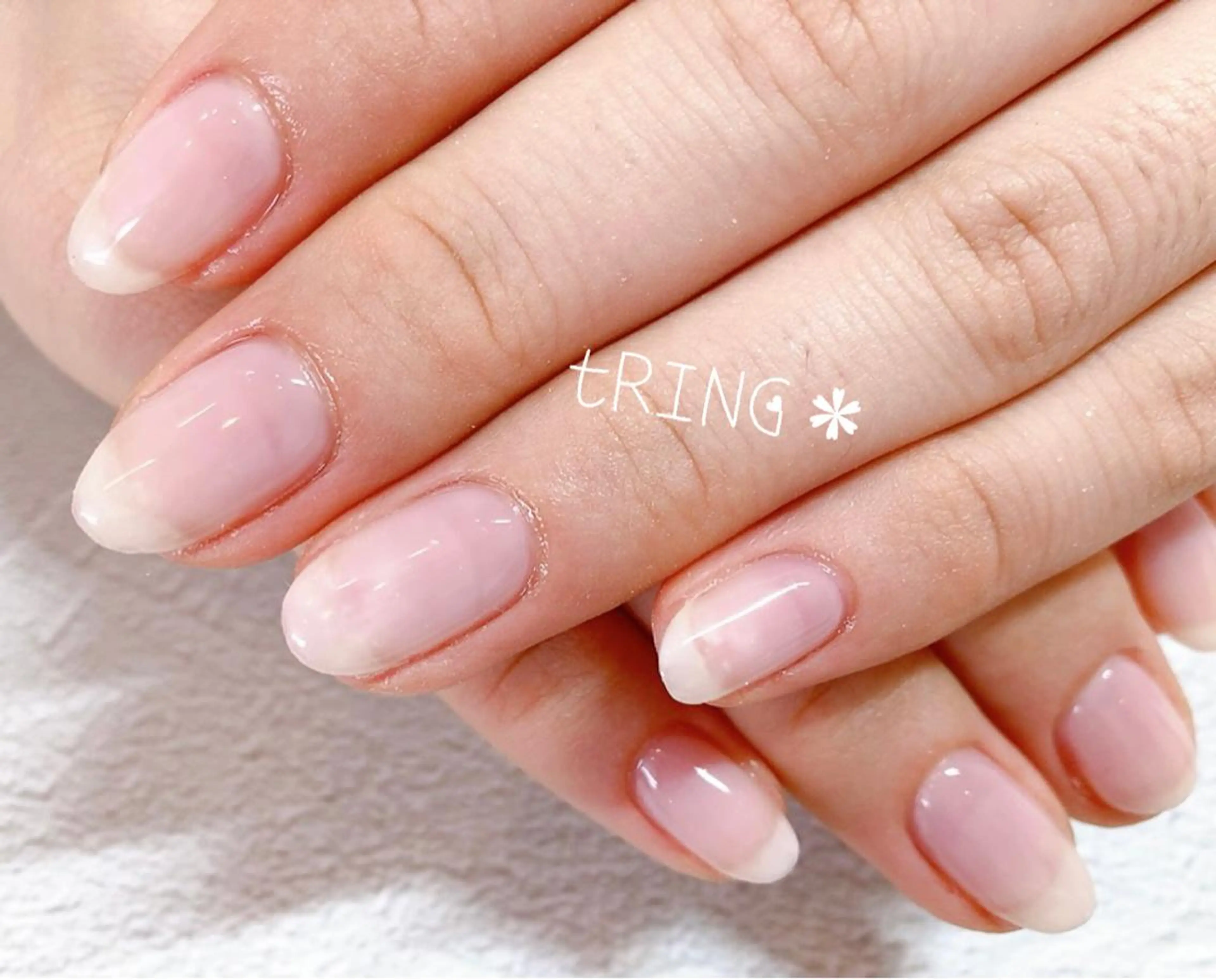ネイル ハンドネイル tRING＊ しいの木台のネイルデザイン
