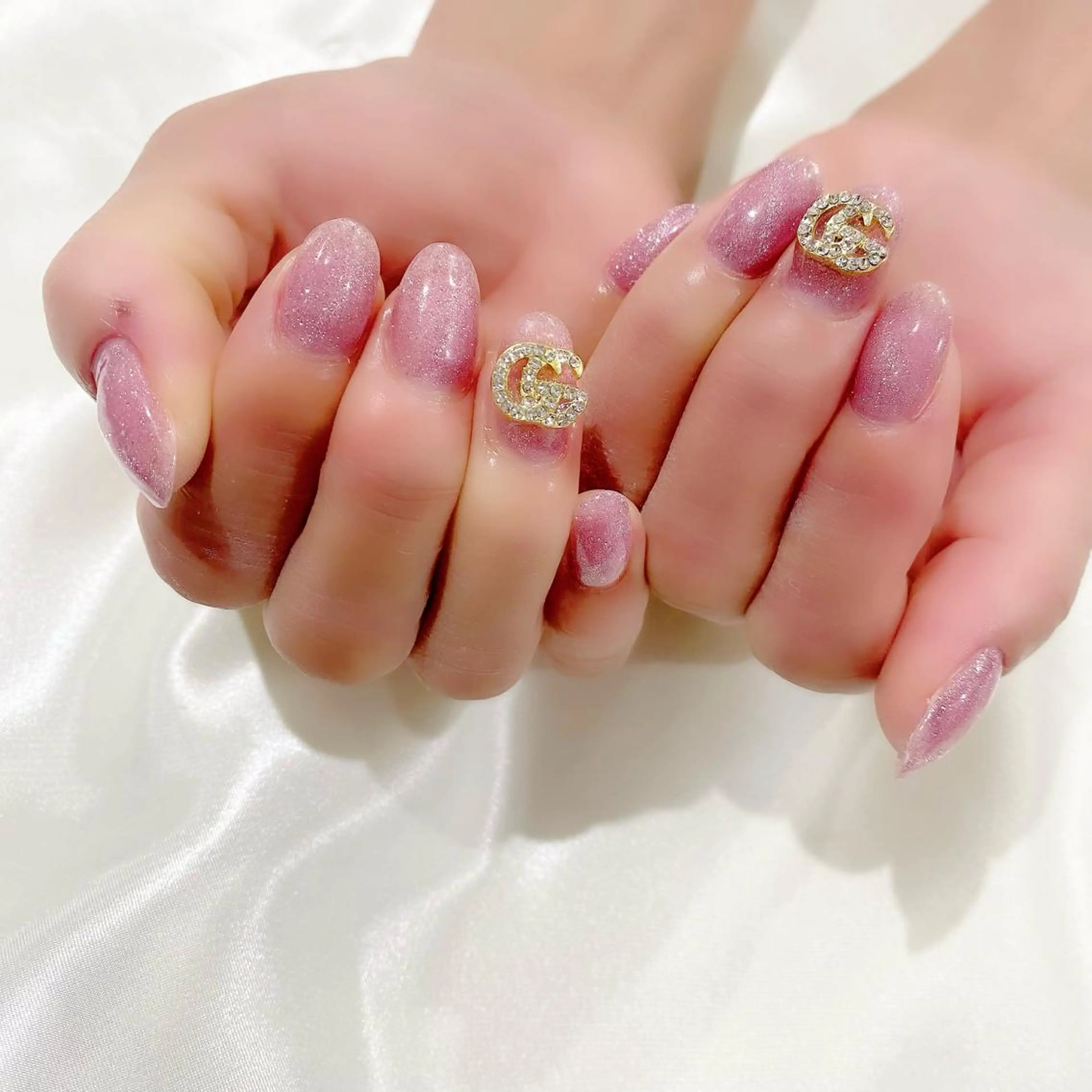 ネイル ジェルネイル ピンク 春ネイル Salon Ｋのネイルデザイン