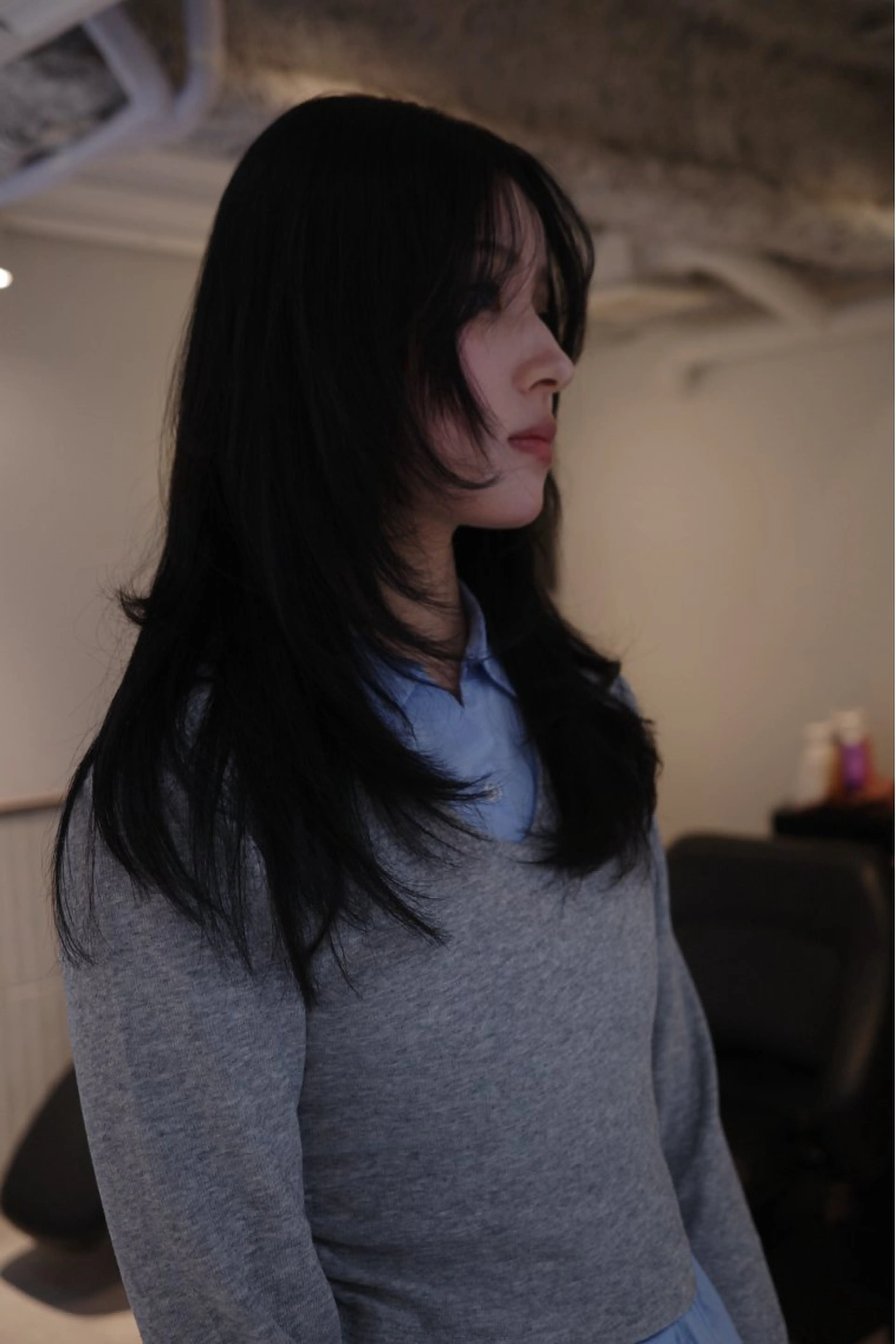 ロング カラー ヘアアレンジ カット トリートメント opus 店長大和 レイヤー/赤み消しのヘアスタイル