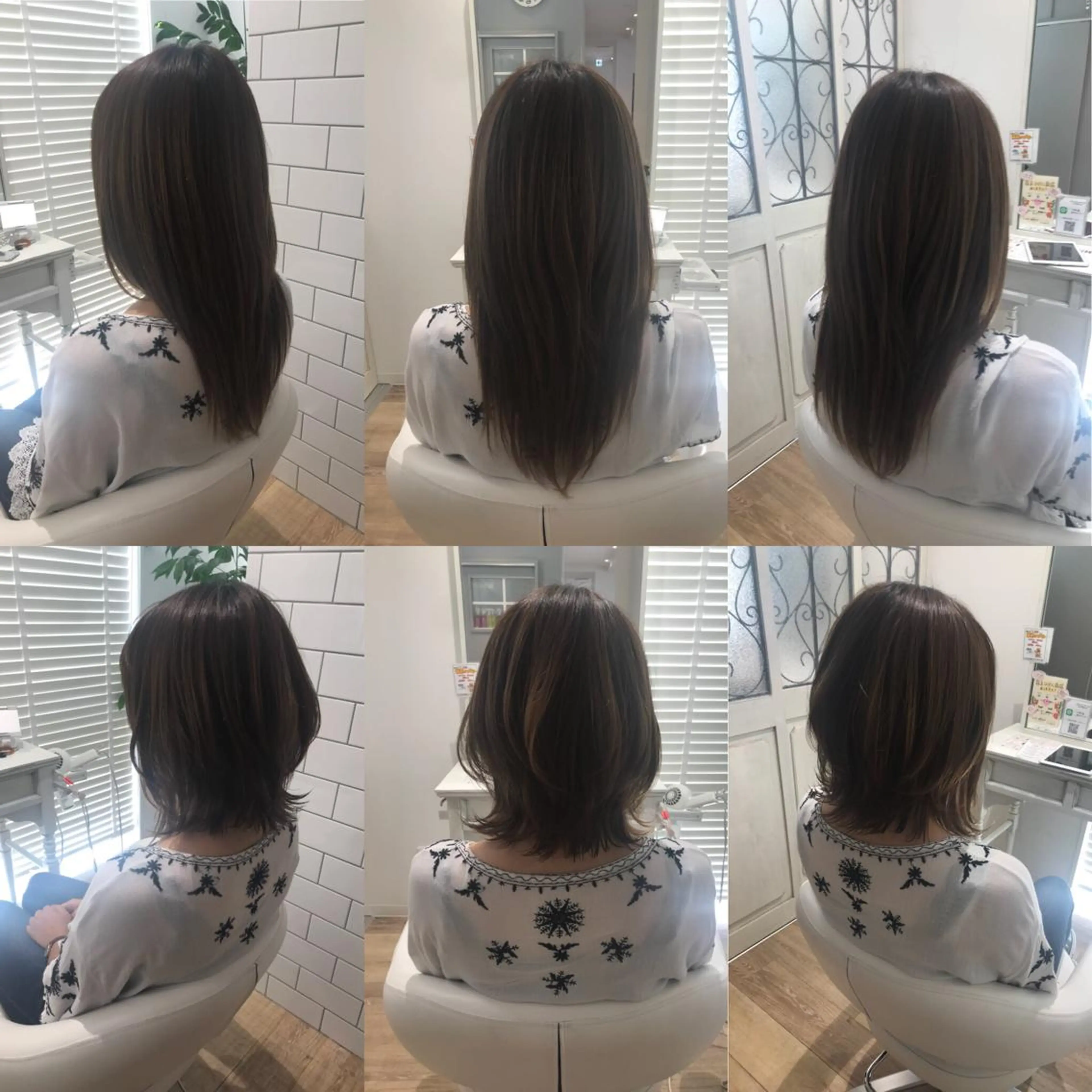 ミディアム ウルフカット ショート、ボブなら お任せ❤️石川由美のヘアスタイル