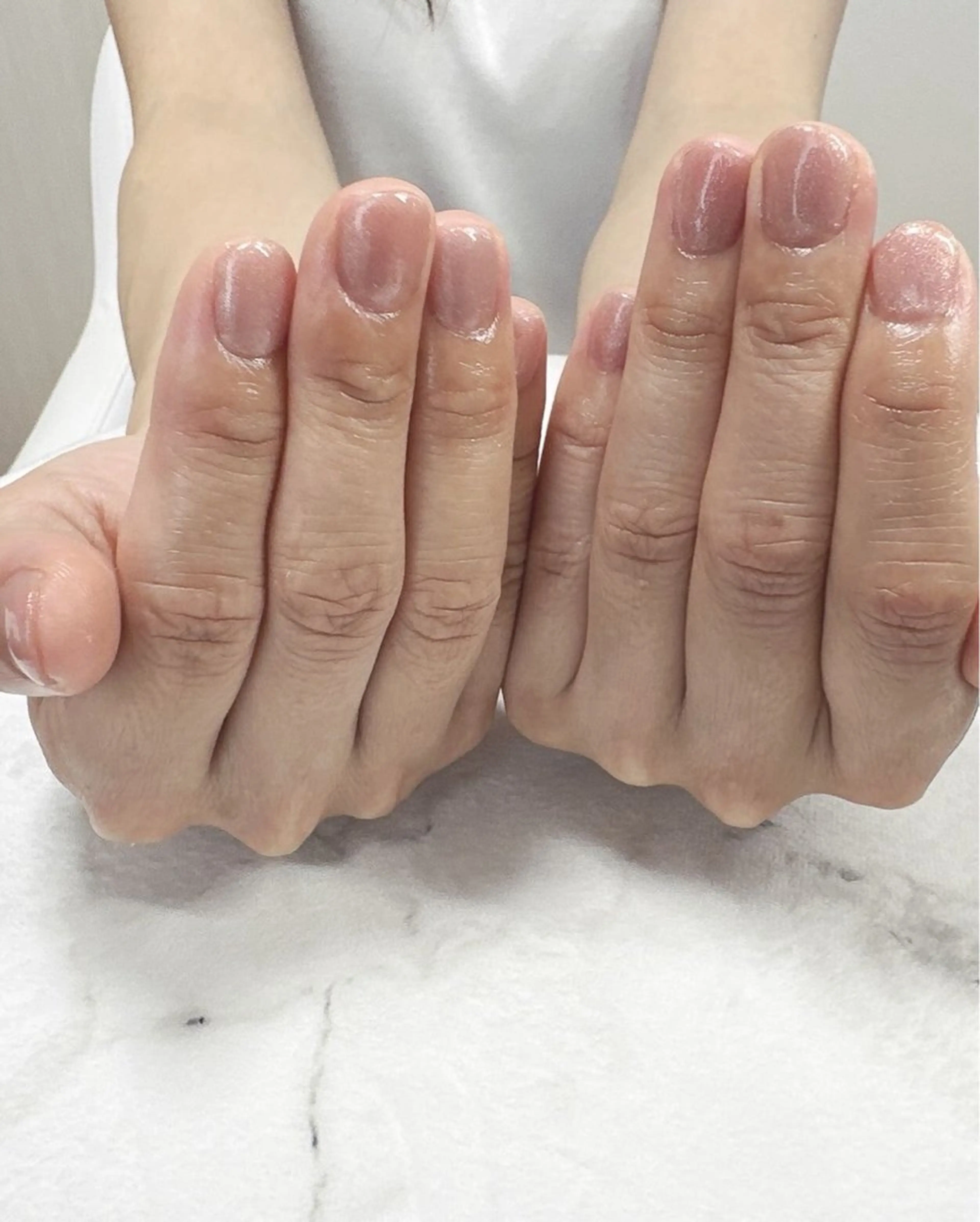 ネイル マグネットネイル ワンカラーネイル ハンドネイル nailsalon oluoluのネイルデザイン