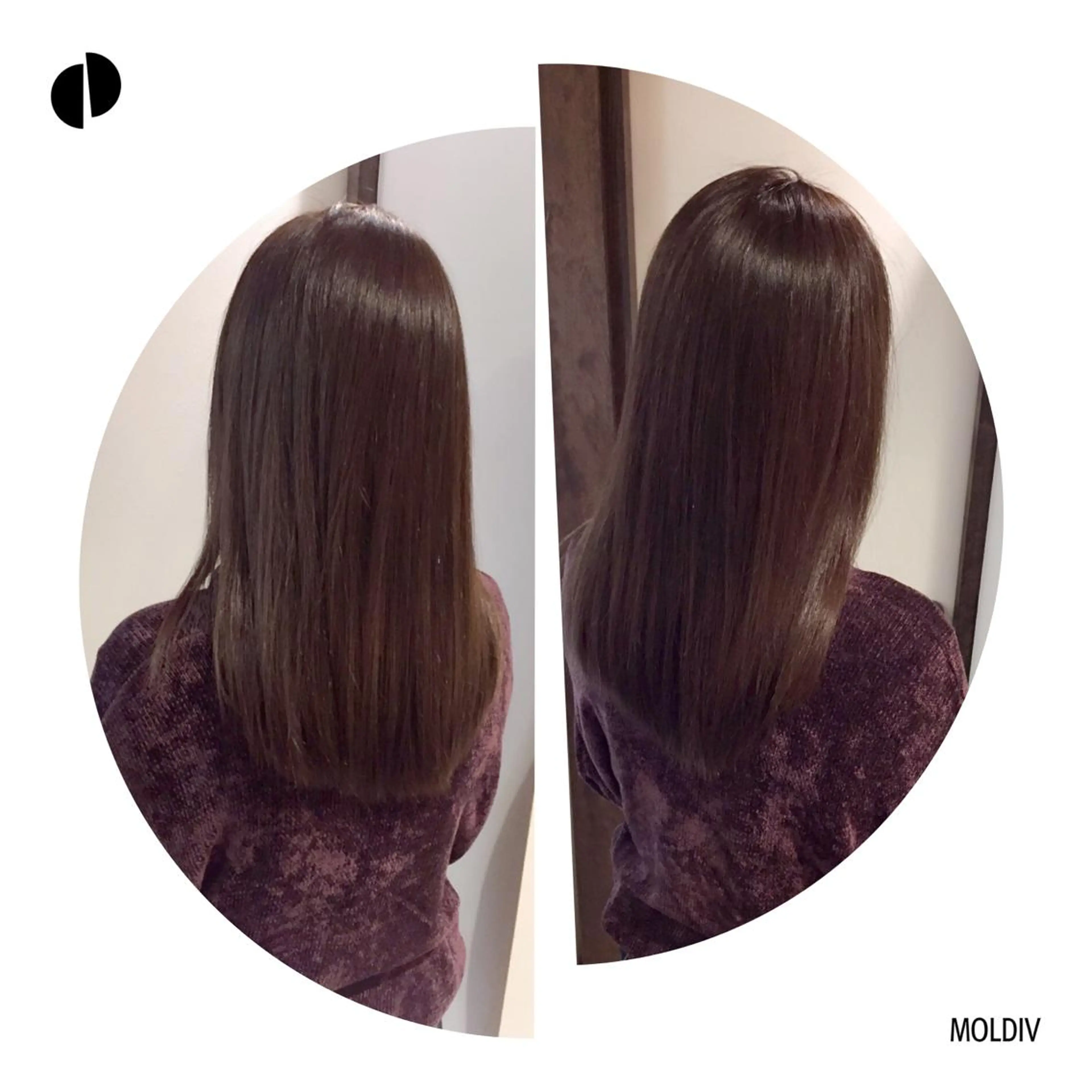 セミロング ロング カラー アッシュ アッシュグレー アッシュグレージュ グレージュ トリートメント ✨縮毛矯正✨髪質改善 ナカシマ ユミのヘアスタイル