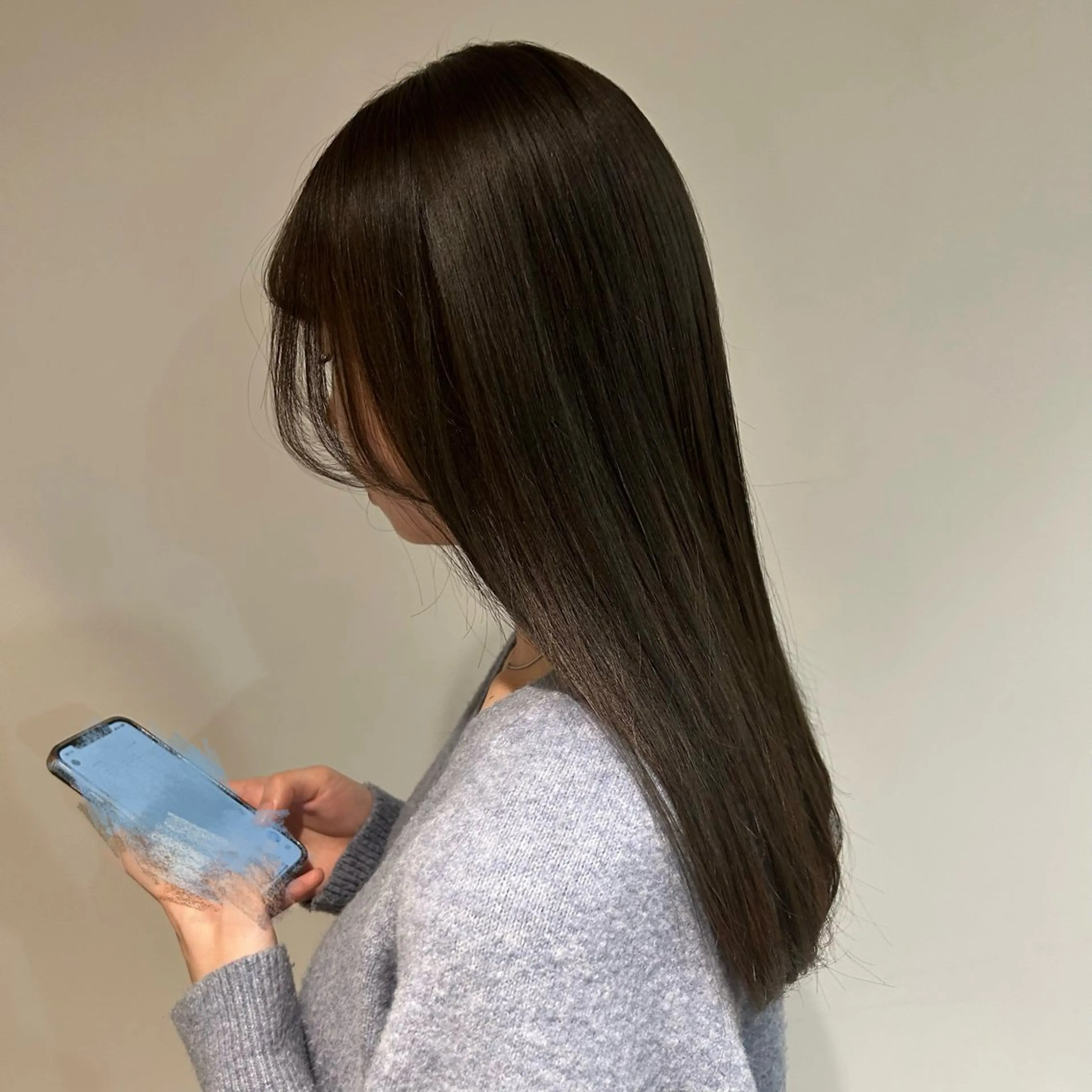 ロング カラー THE DAY所属・高木 花のヘアスタイル