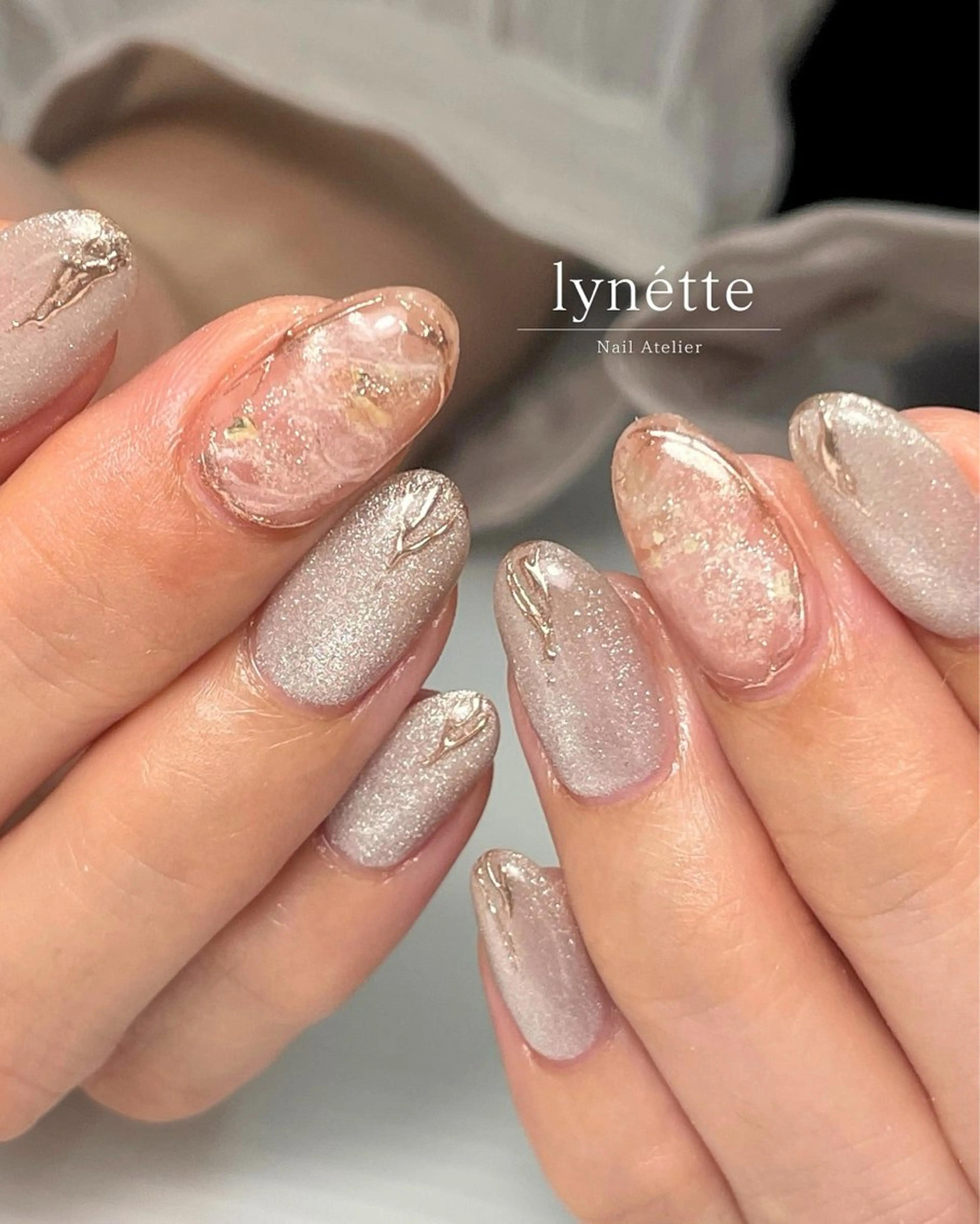 ネイル lynétte 那覇ネイルサロンのネイルデザイン