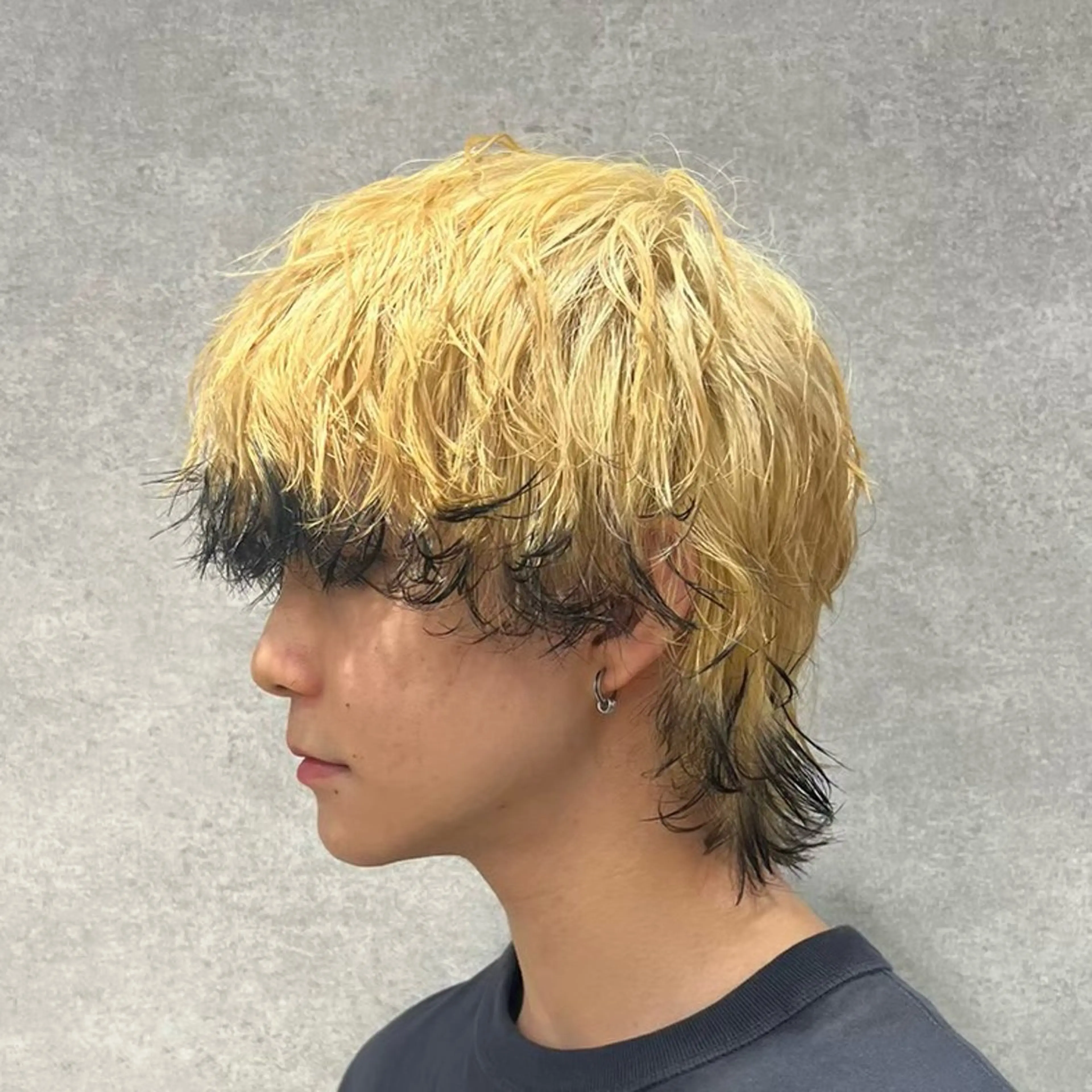 ショート カラー パーマ メンズ 🖤Ayumi🖤 メンズ特化❤️‍🔥のヘアスタイル