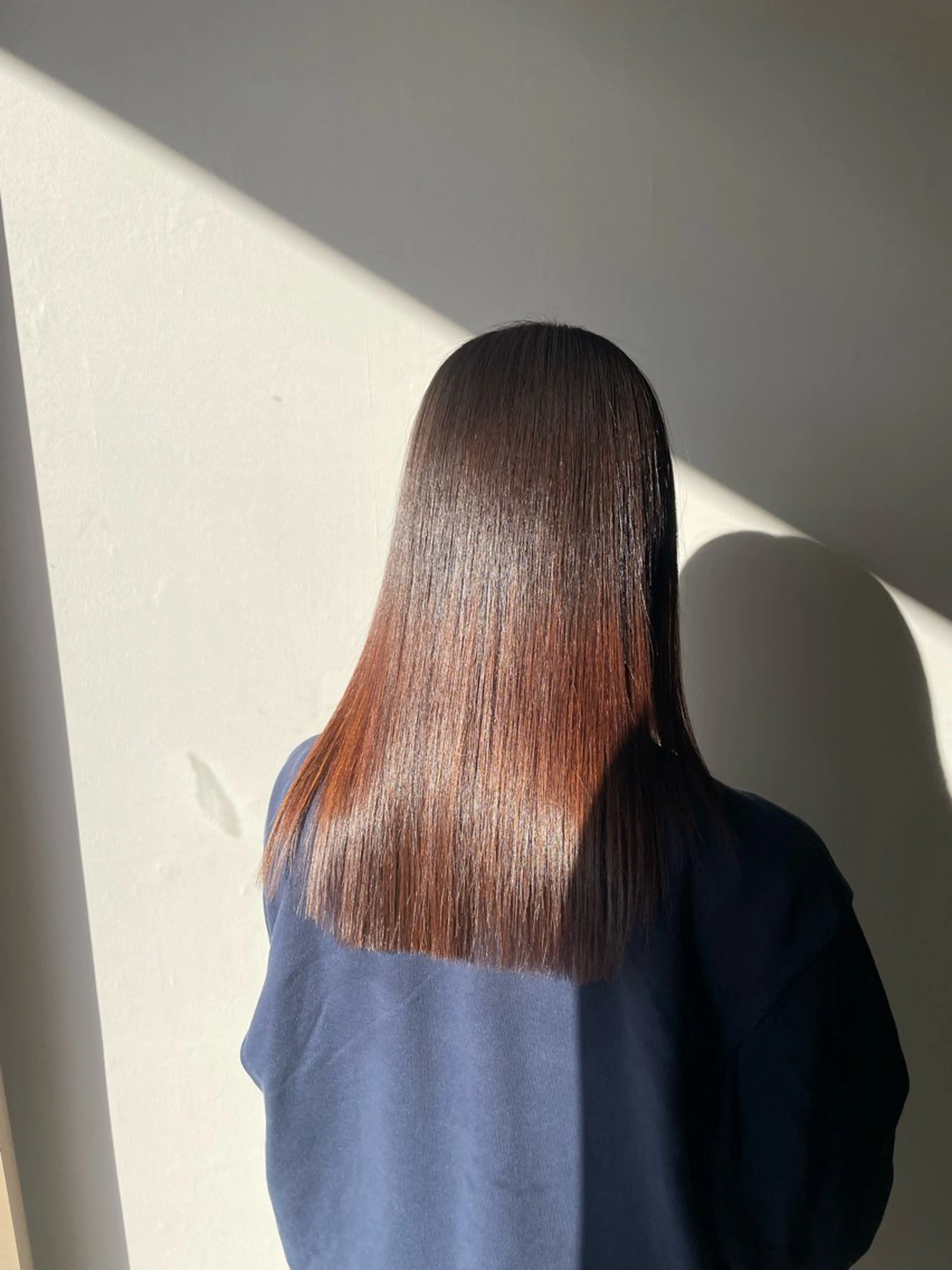 ロング カット 縮毛矯正 Fill mikuのヘアスタイル