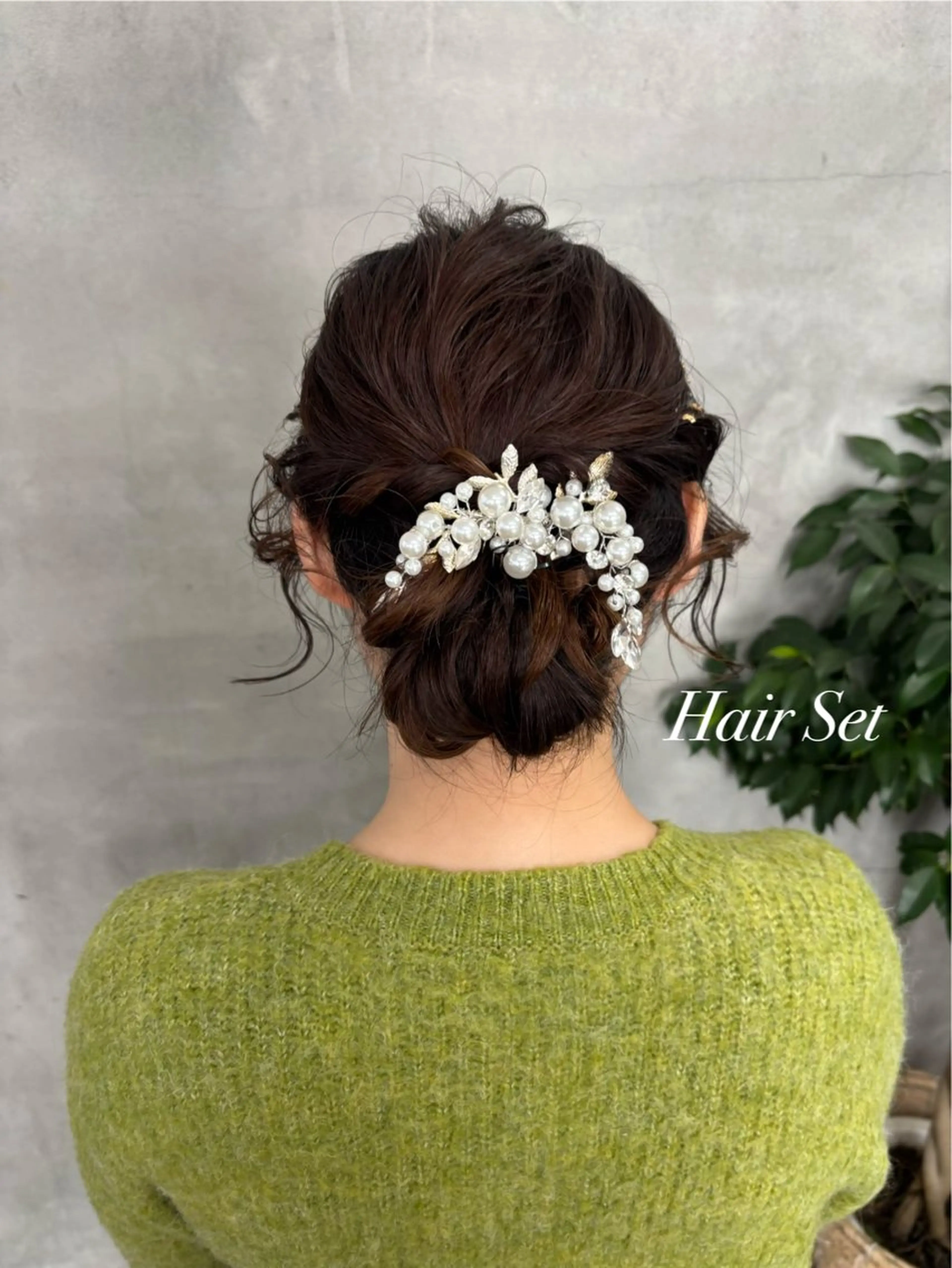 ヘアアレンジ 結婚式・ブライダル ✨ブリーチなし透明感 ✨カラー💍Yuriのヘアスタイル