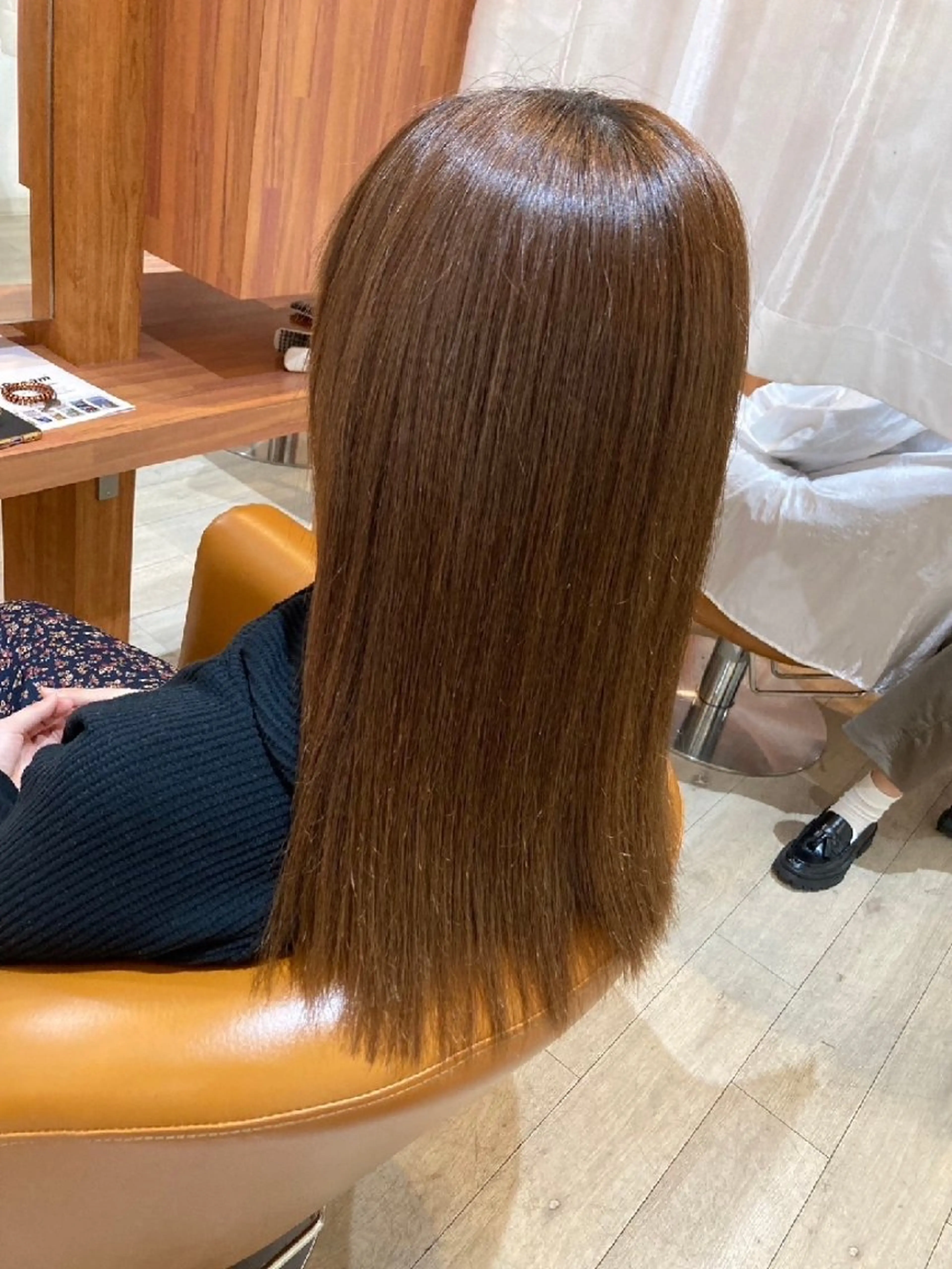 カラー 種子田 結理のヘアスタイル