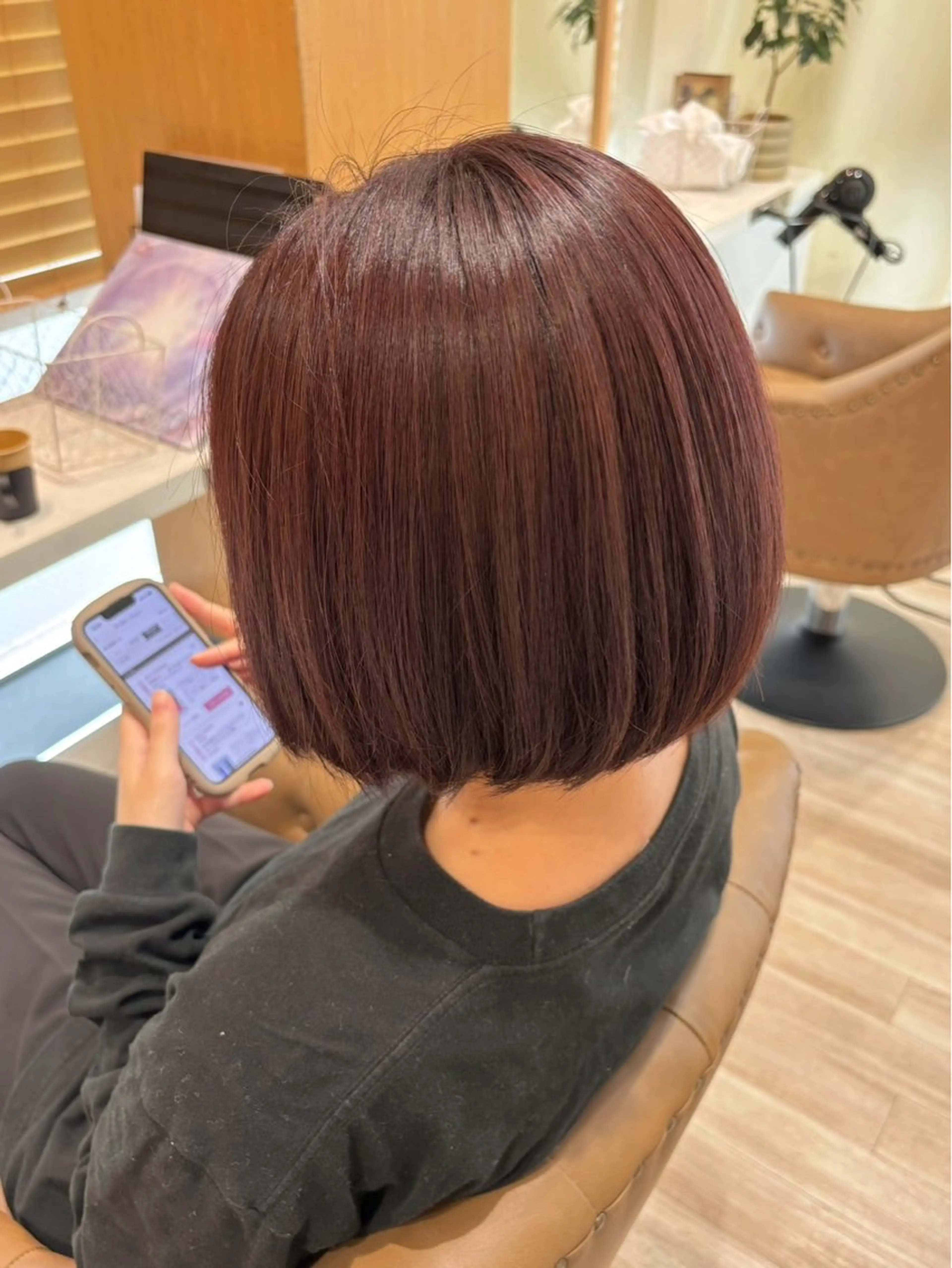 ミディアム 鶴見/BONECCA /中舘春翔のヘアスタイル