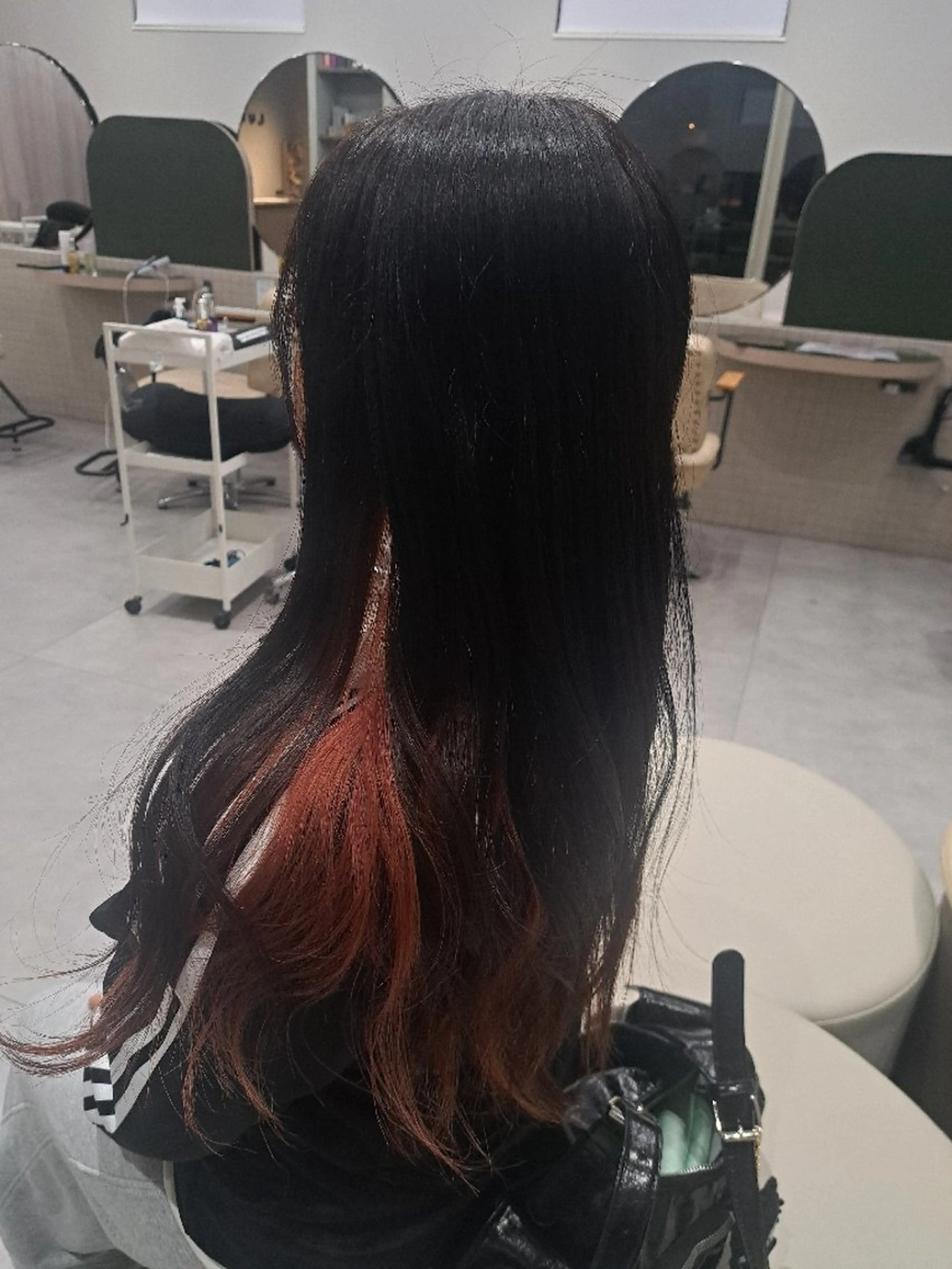 ロング カラー インナーカラー 徳永 小想のヘアスタイル