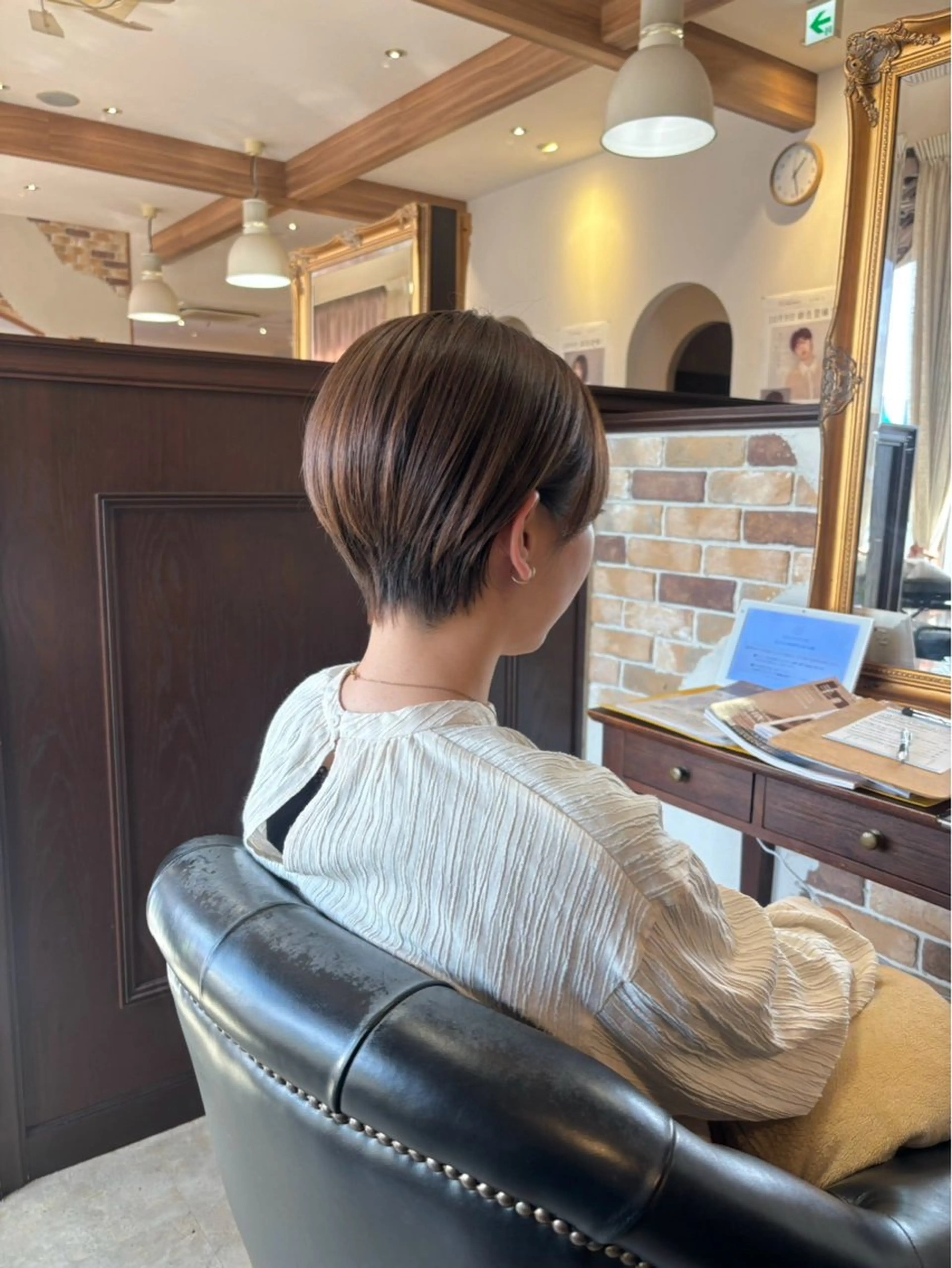 カット（ショート）の写真