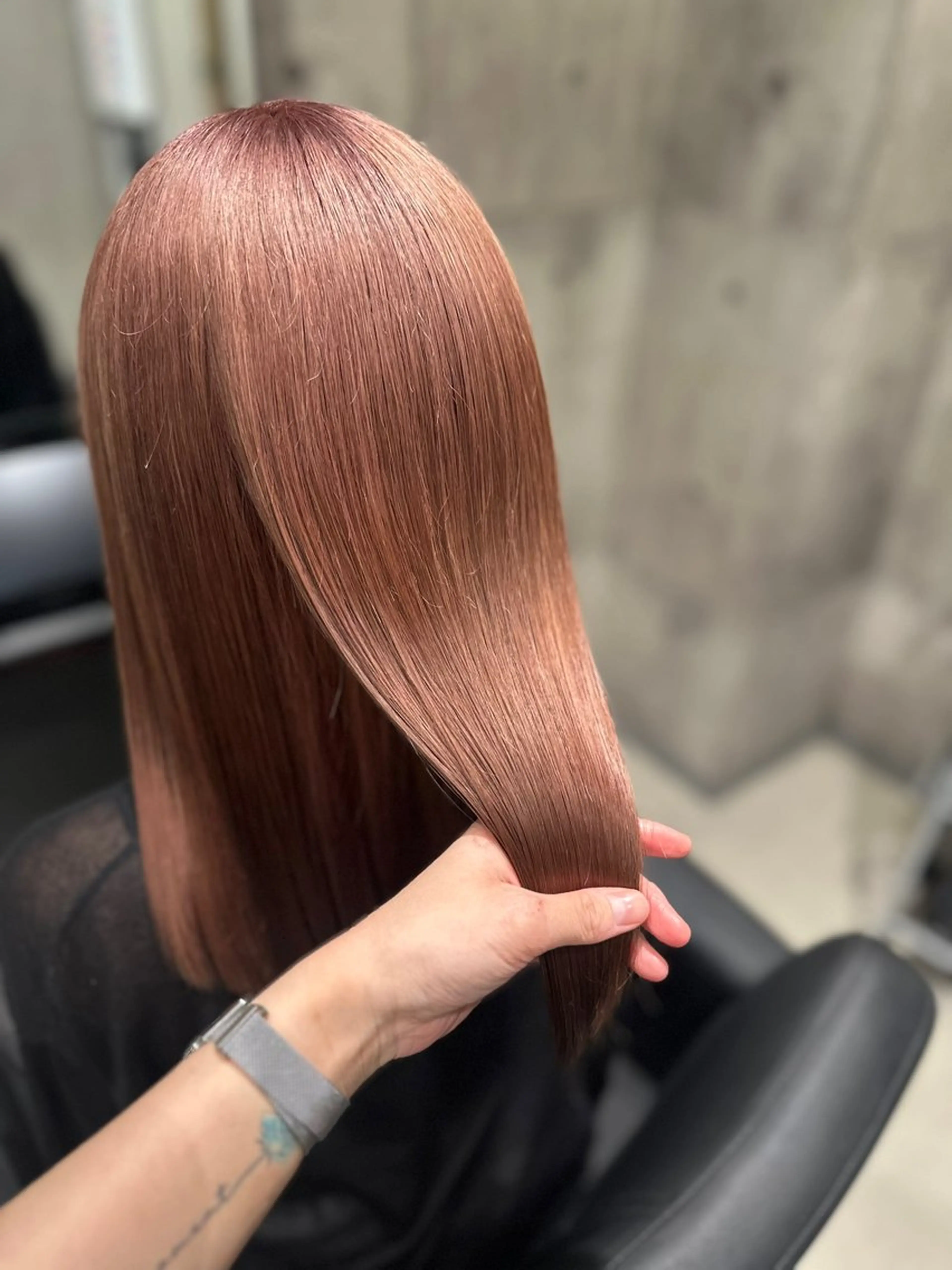 セミロング カラー ヘアカラー トリートメント カラー/ヘッドスパ 🐱ERI🐱のヘアスタイル