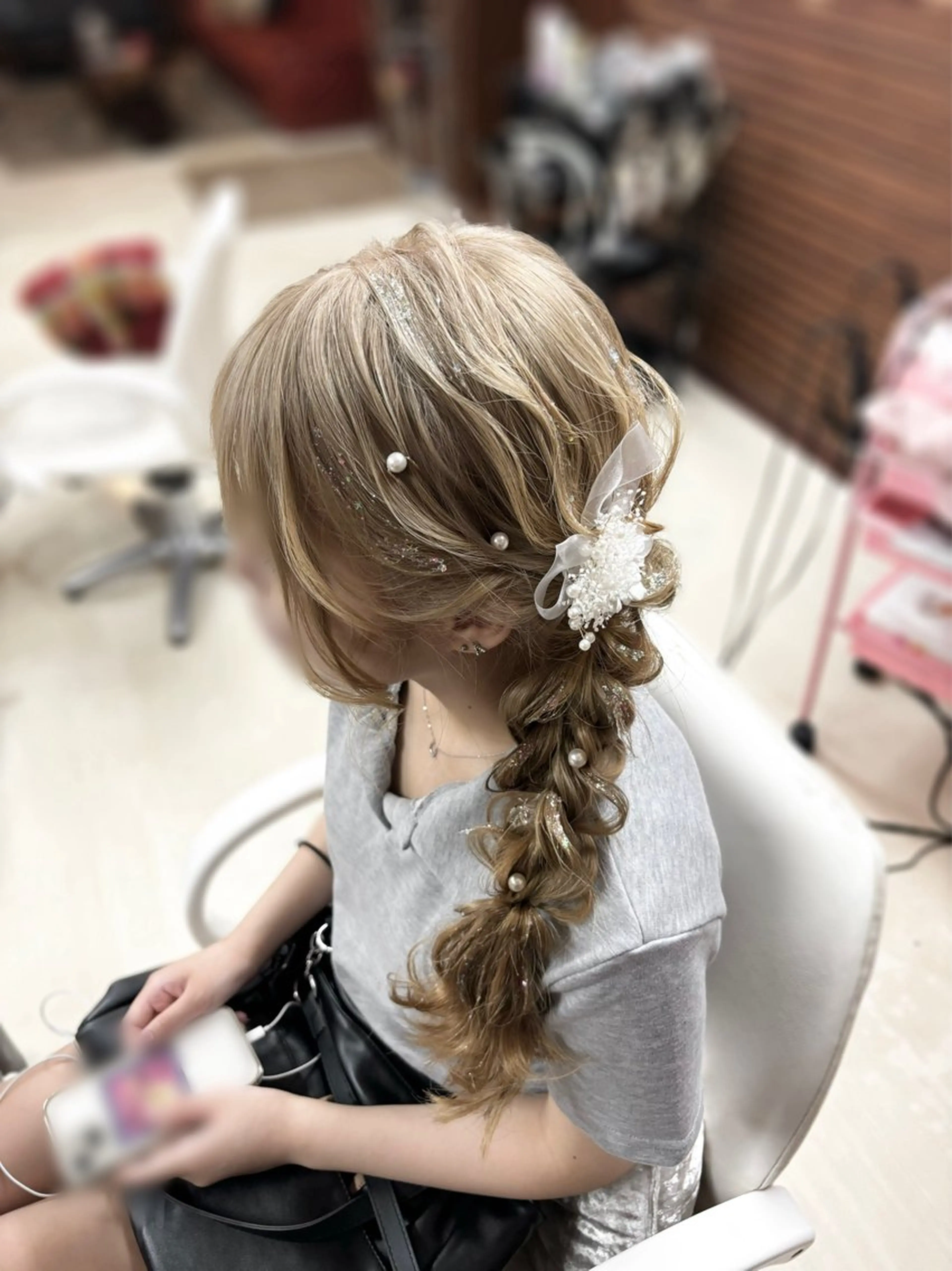 ロング muscari所属・🎀 KUBO AYAKA 🎀✨のヘアスタイル