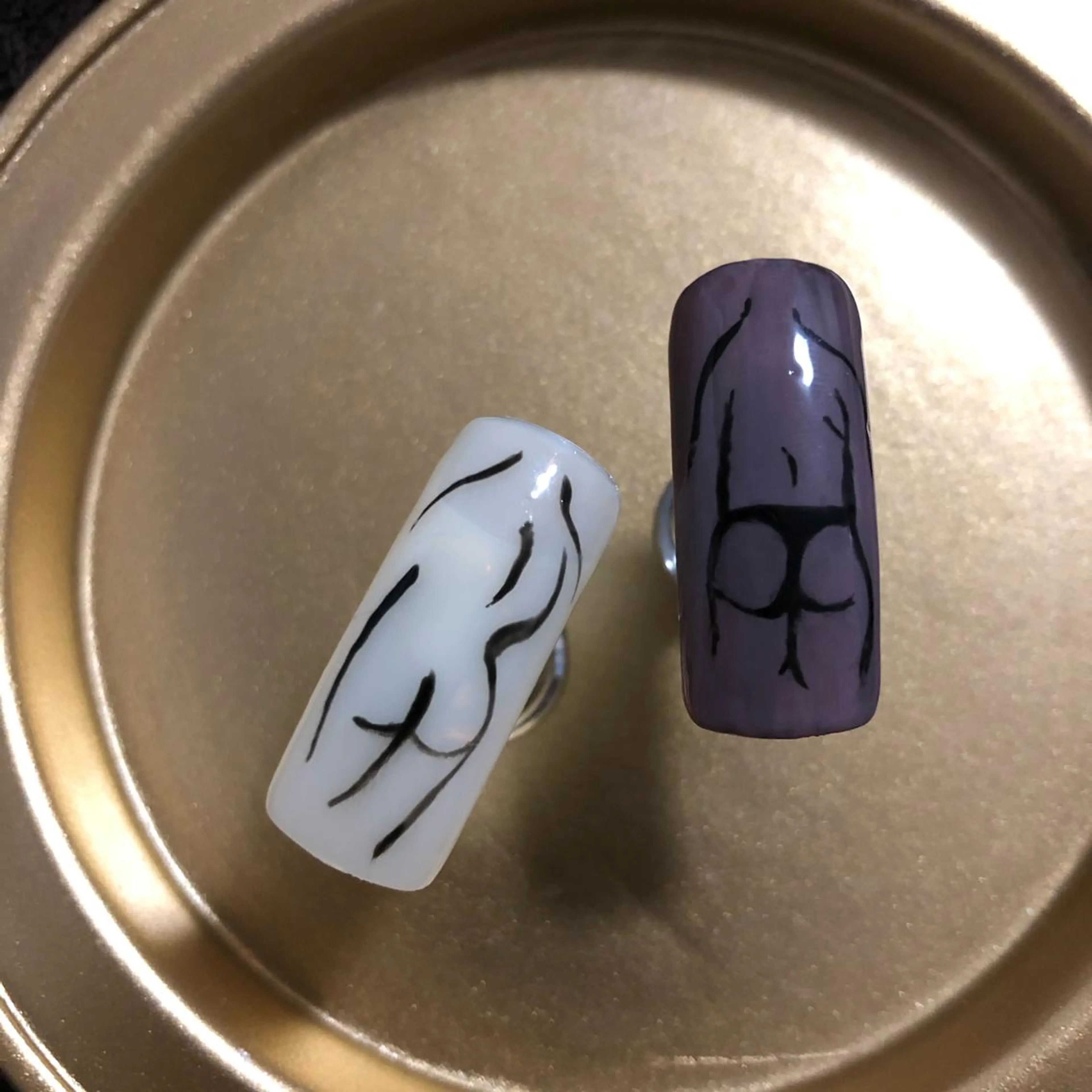 ネイル ハンドネイル 宮本 百合子のネイルデザイン