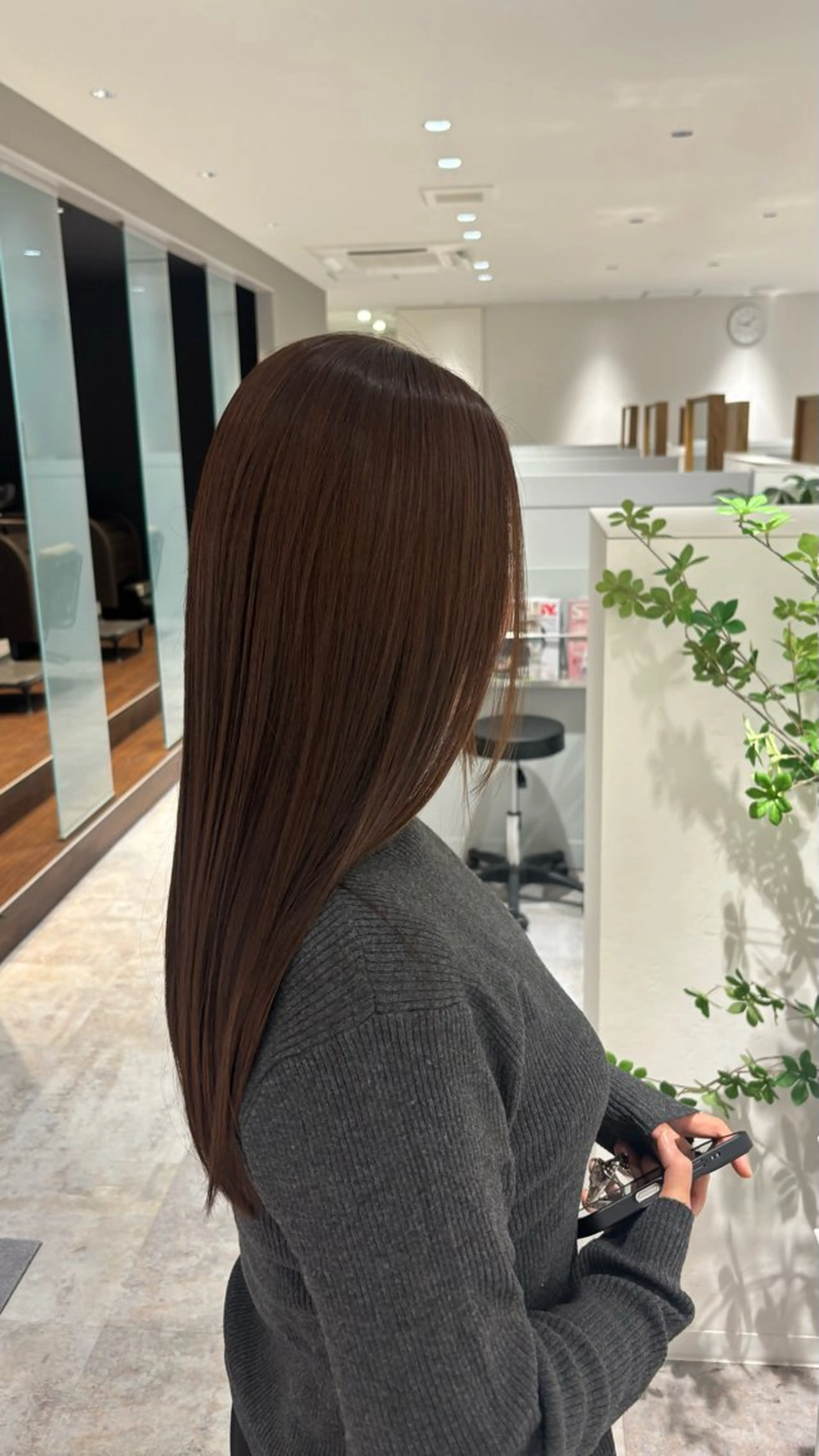 ロング カラー bellus所属・田名部 愛乙のヘアスタイル