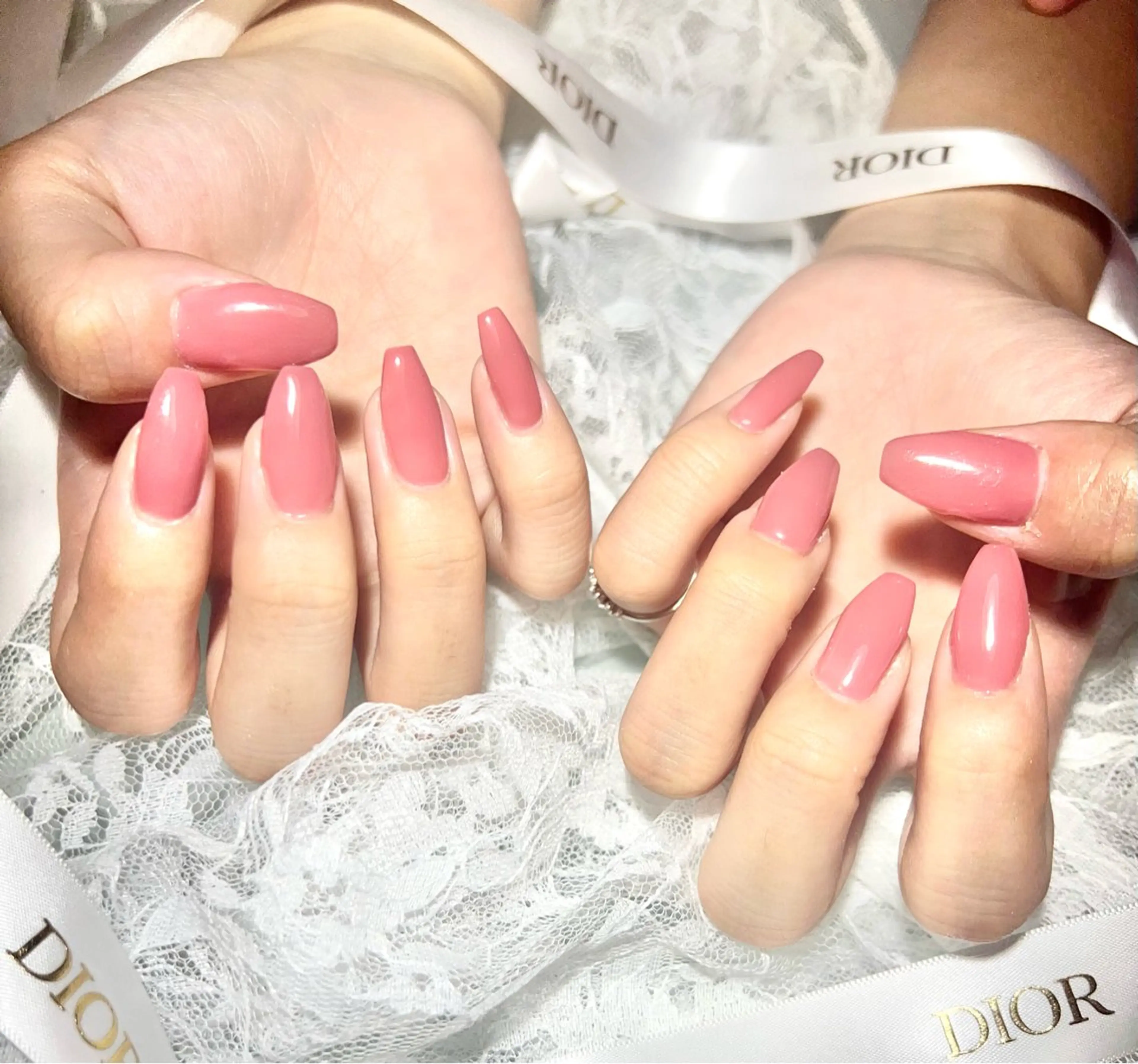 ネイル ピンク miku 🦋nailのネイルデザイン