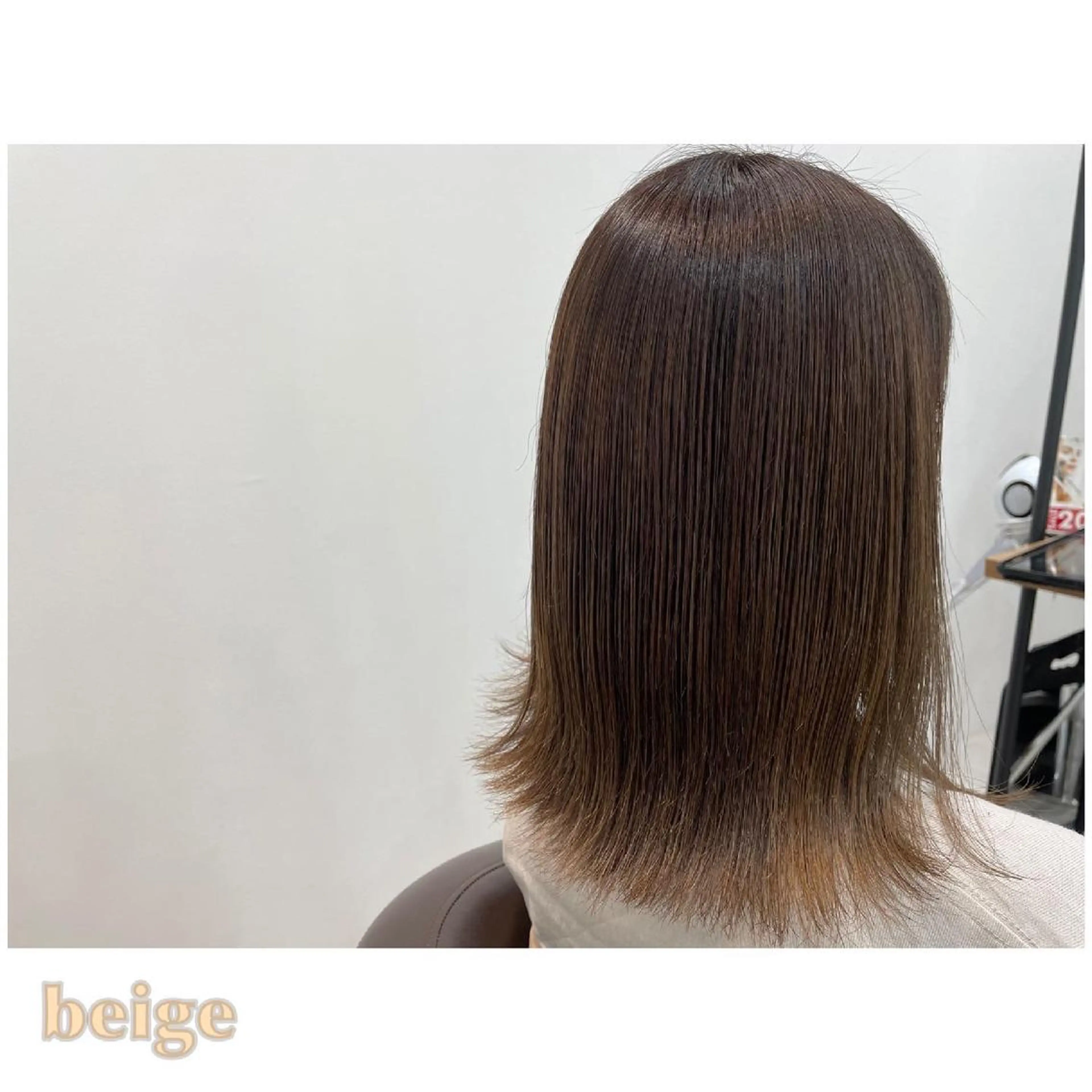 ミディアム カラー 💫髪質改善矯正 MIHO💫のヘアスタイル