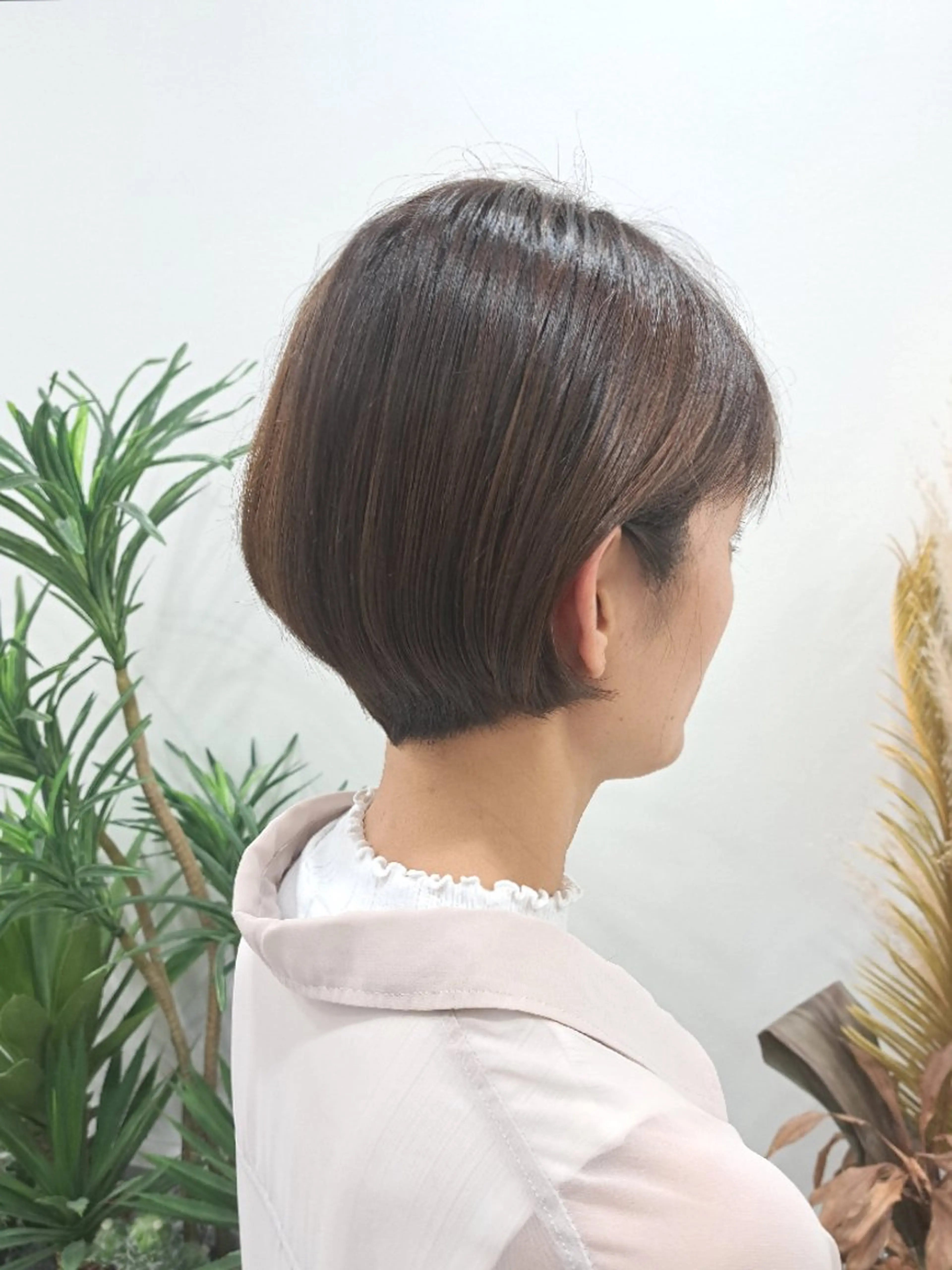 ショート アッシュ ボブ 髪質改善／スパ✨木村 奈未のヘアスタイル