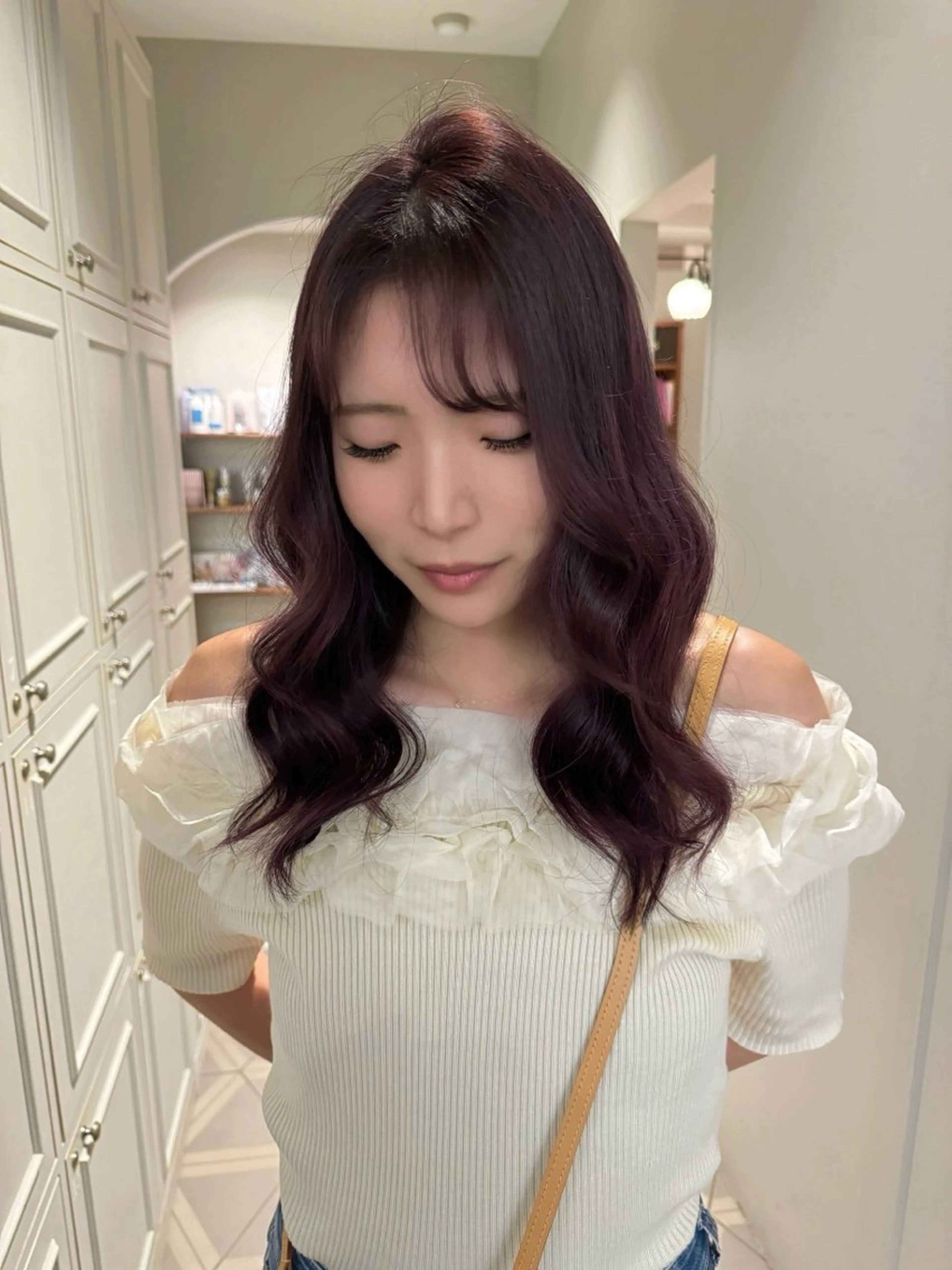 カラー ヘアカラー トリートメント 透明感ある艶カラー / KAKOのヘアスタイル