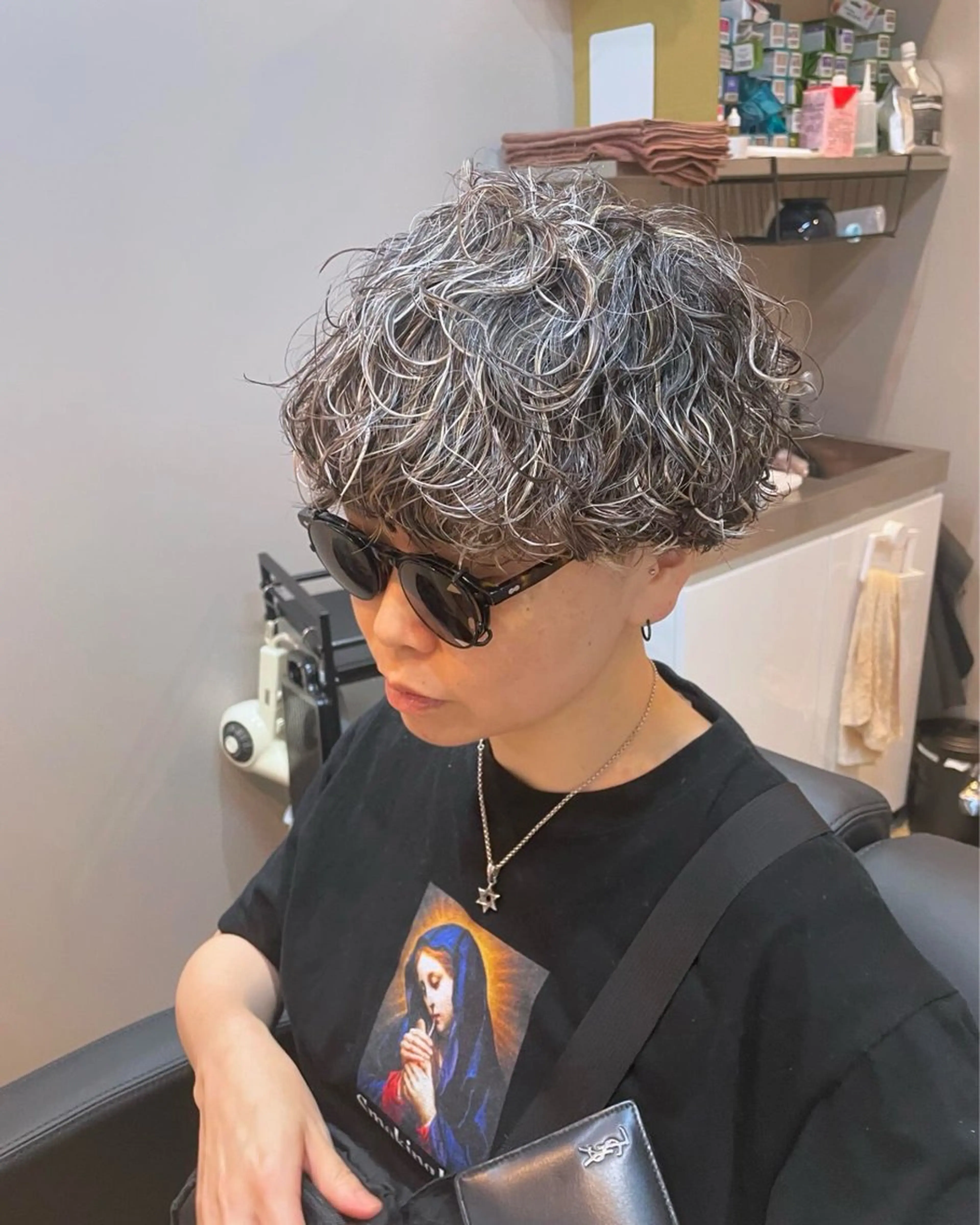 【💇🏻‍♀️女の子でもメンズカット💇🏻‍♀️】女の子でもバッサリメンズカット＋シャンプーの写真