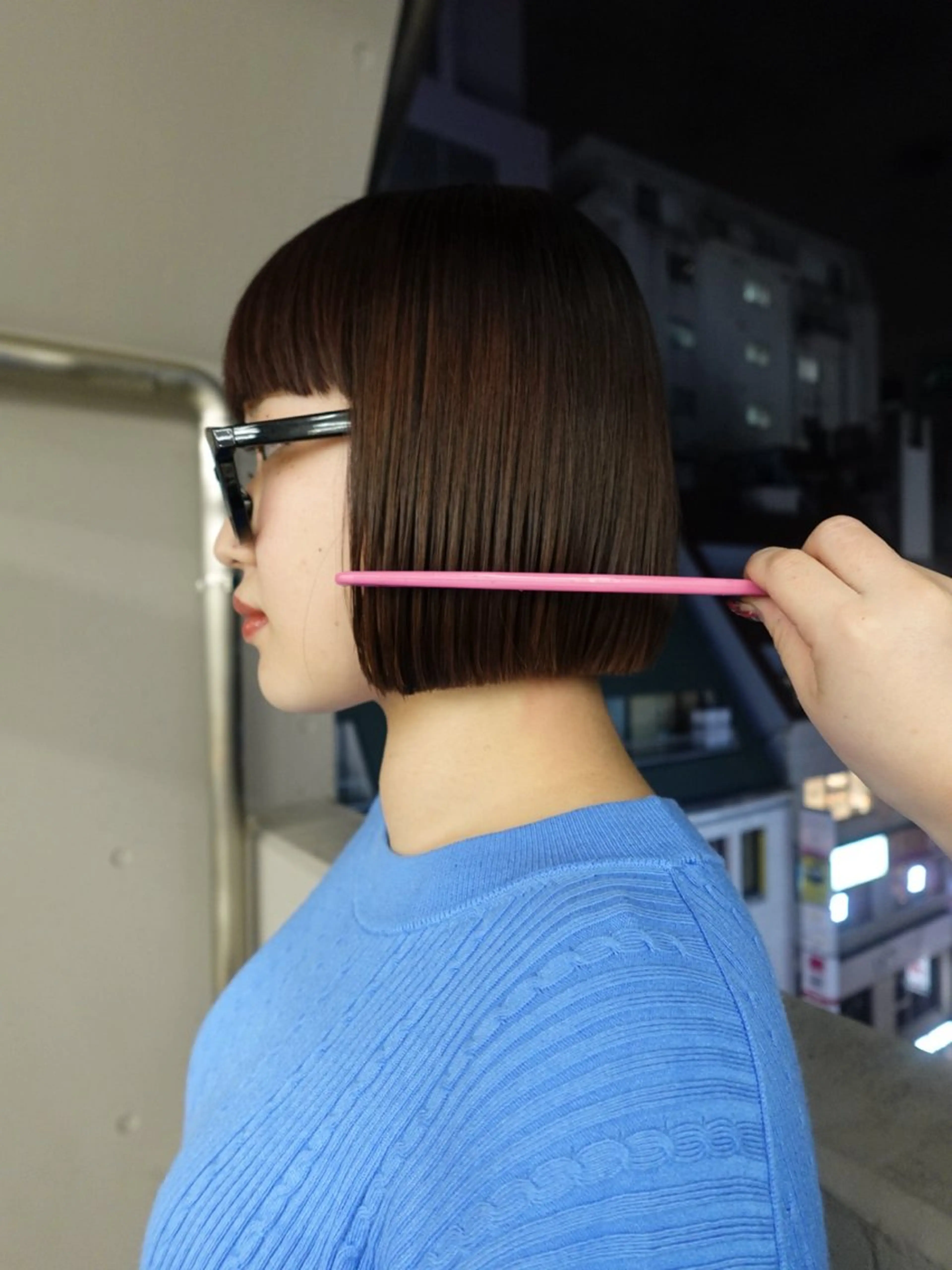 ショート ハイトーン／bob 美容師🧁SONAのヘアスタイル