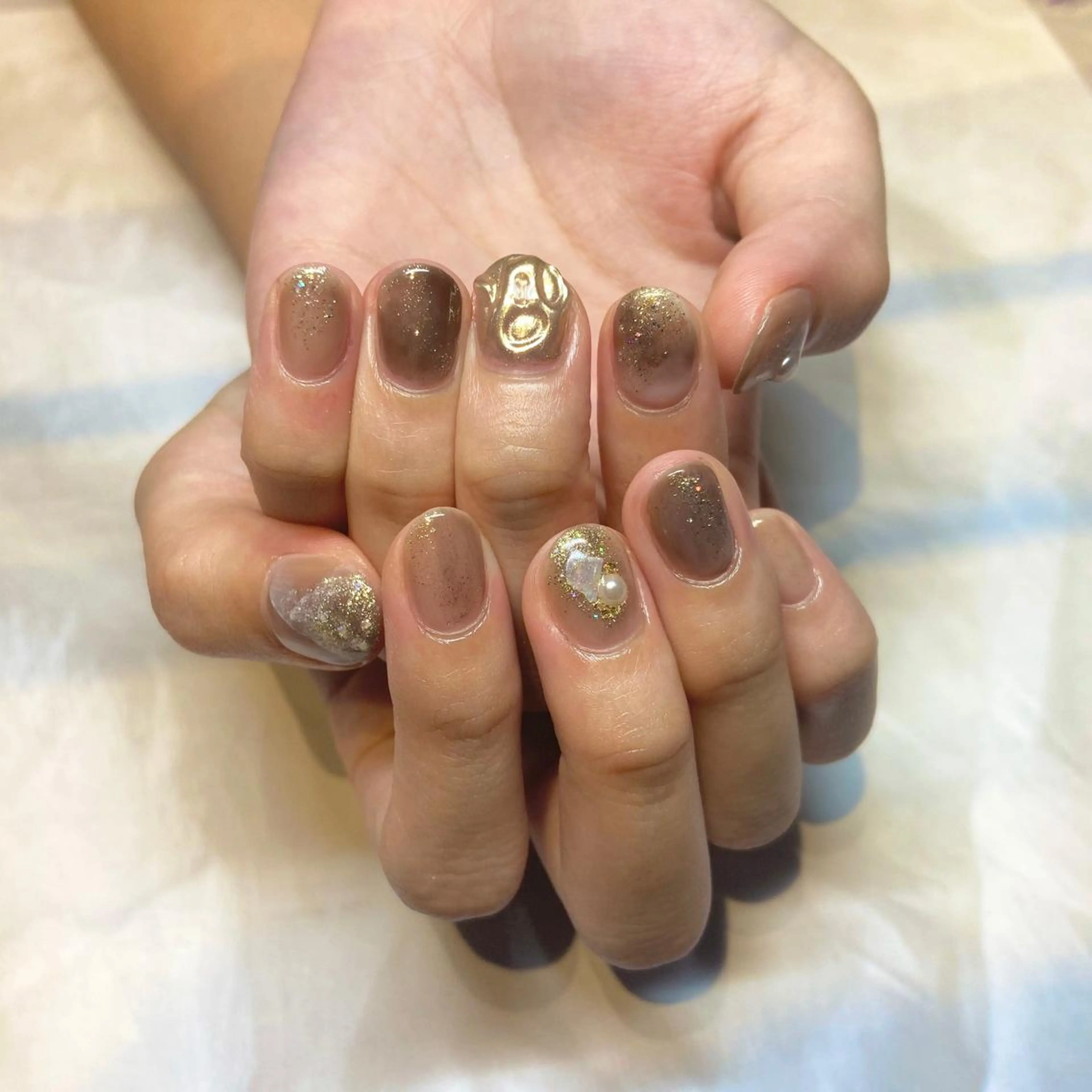 ネイル ハンドネイル happiness プライベートサロンのネイルデザイン