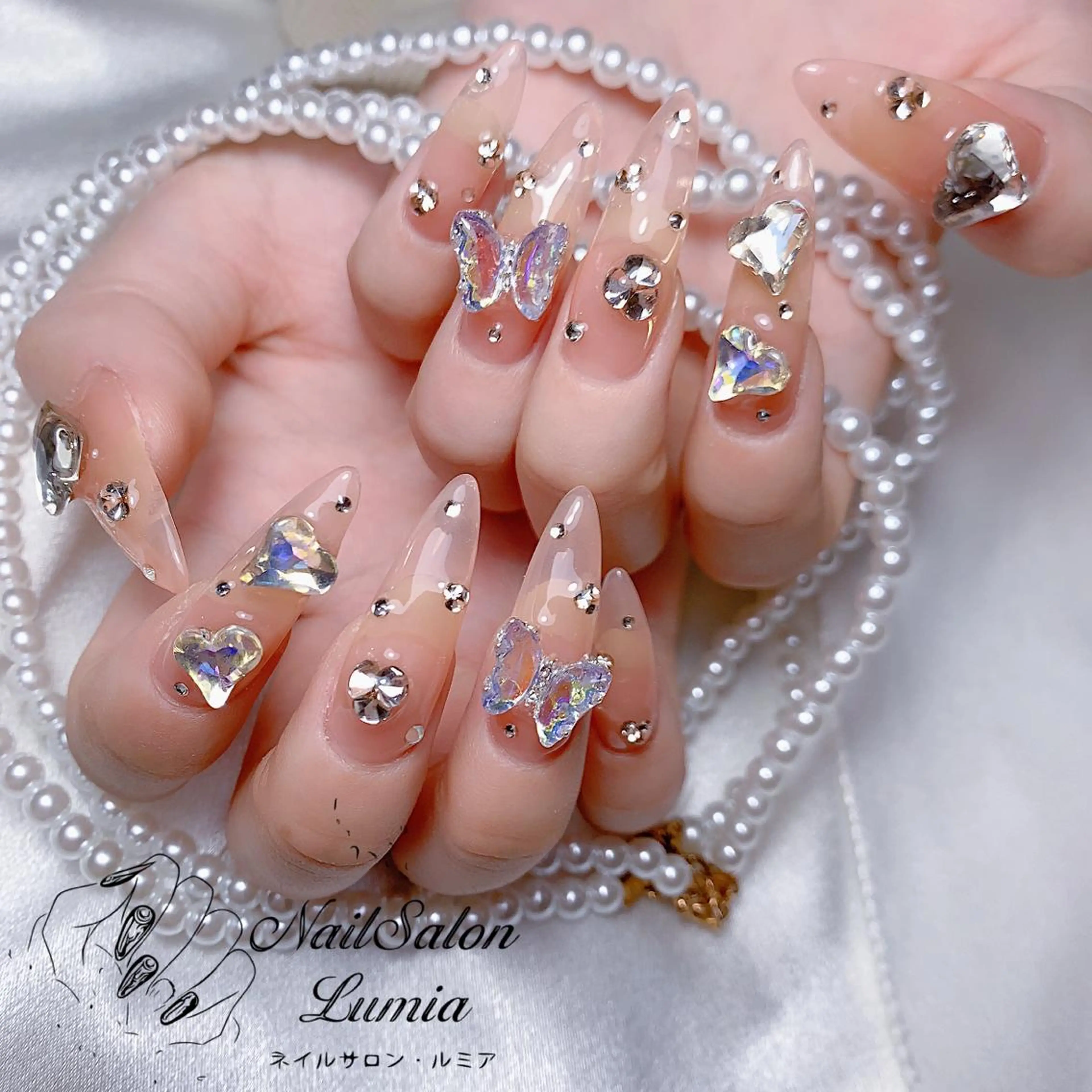 ネイル ハンドネイル ネイルサロン ルミア Lumia 店長のネイルデザイン