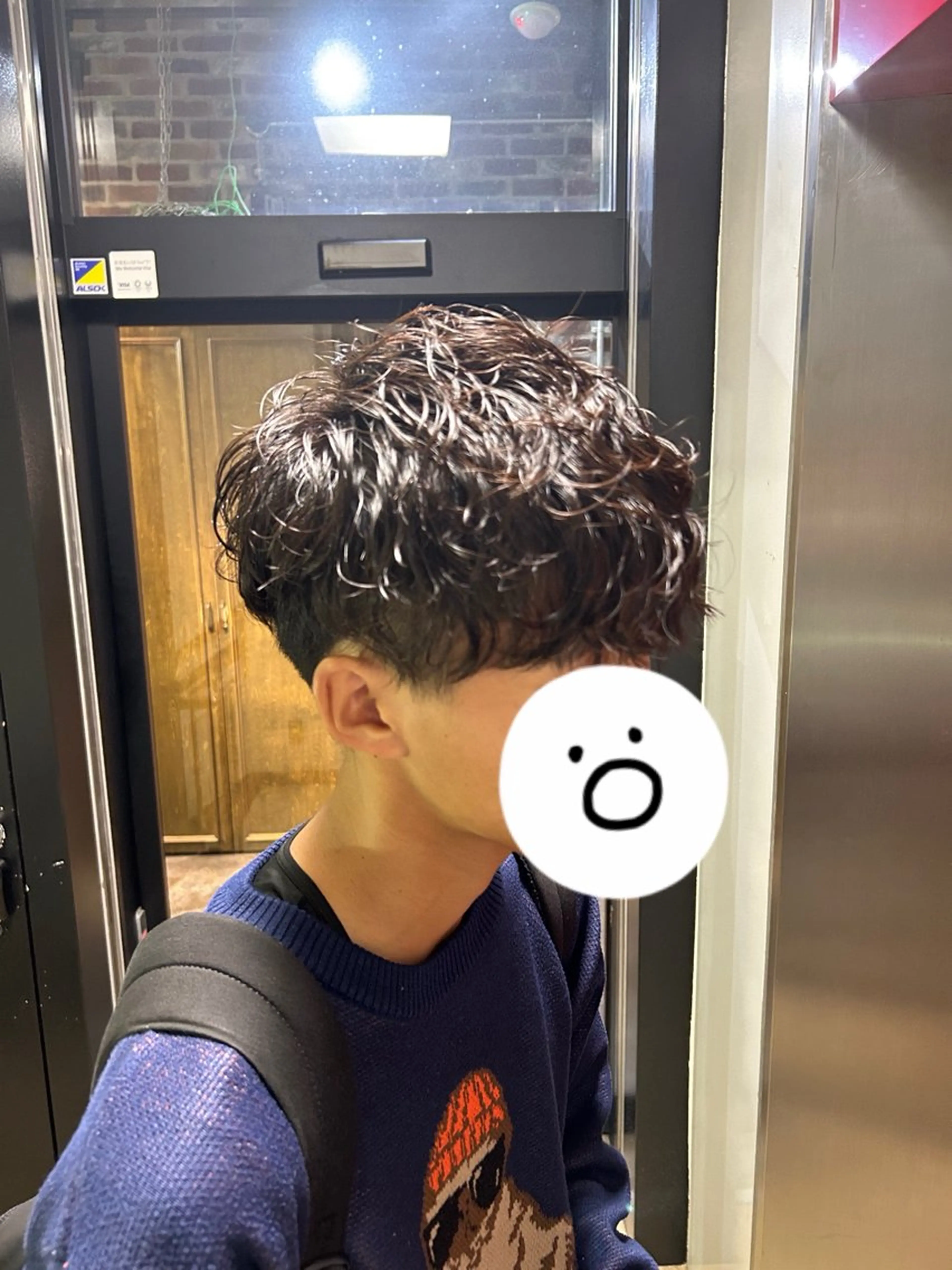 パーマ 野尻 拓海のヘアスタイル