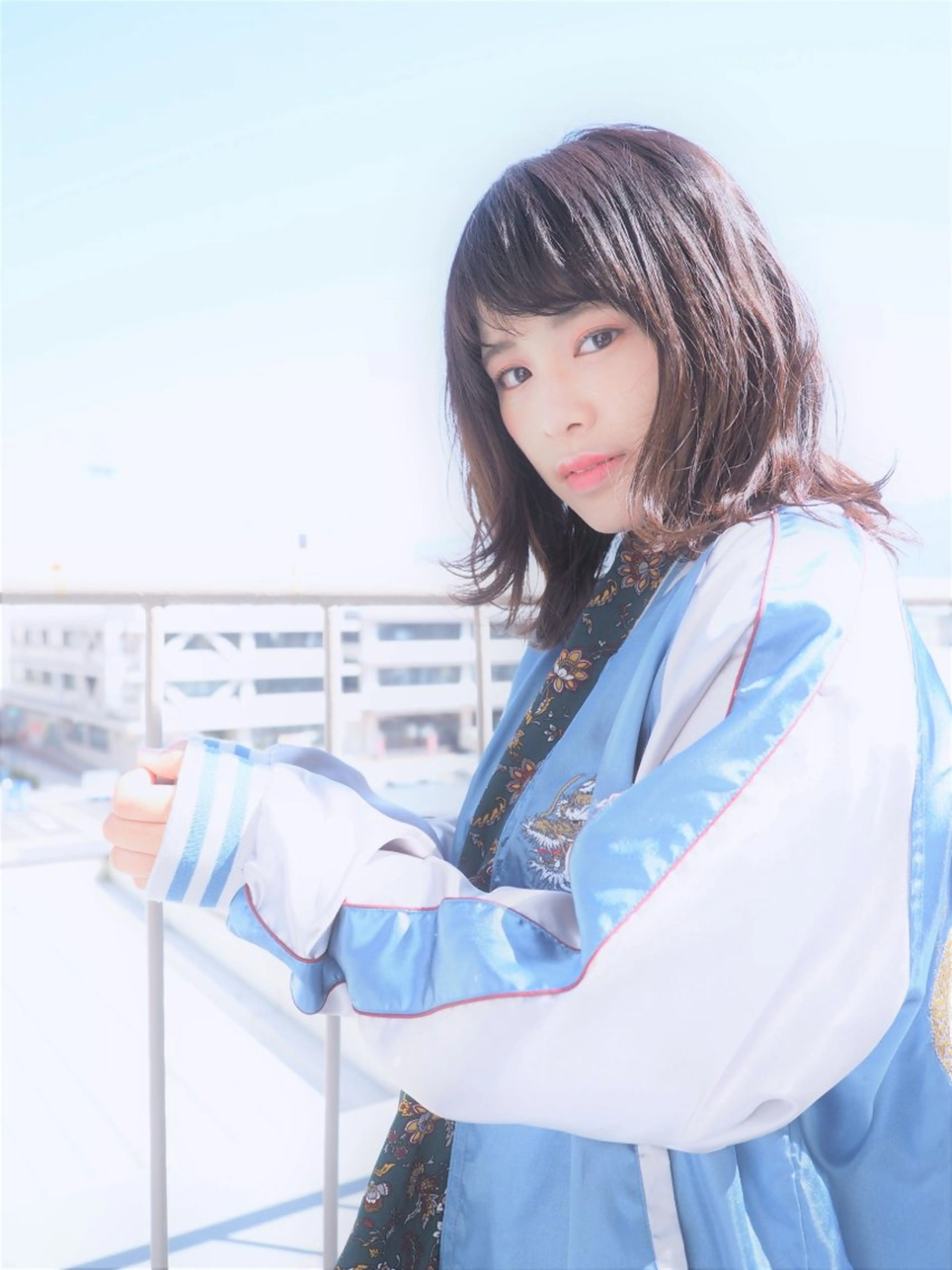 ミディアム パーマ 新田龍之輔 →メンズ/派手髪のヘアスタイル